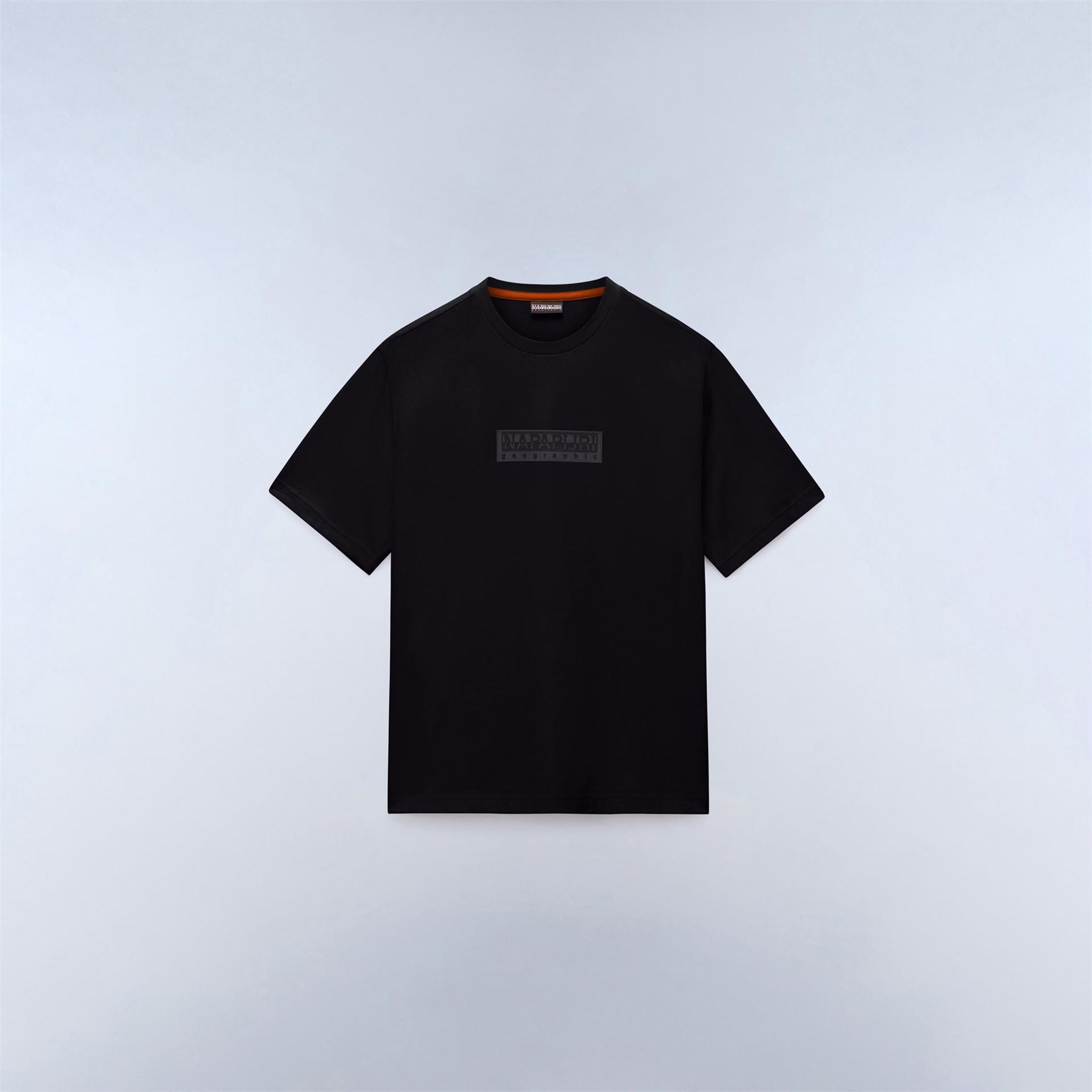 Napapijri Box Print Crew Neck Regular Fit T-Shirt