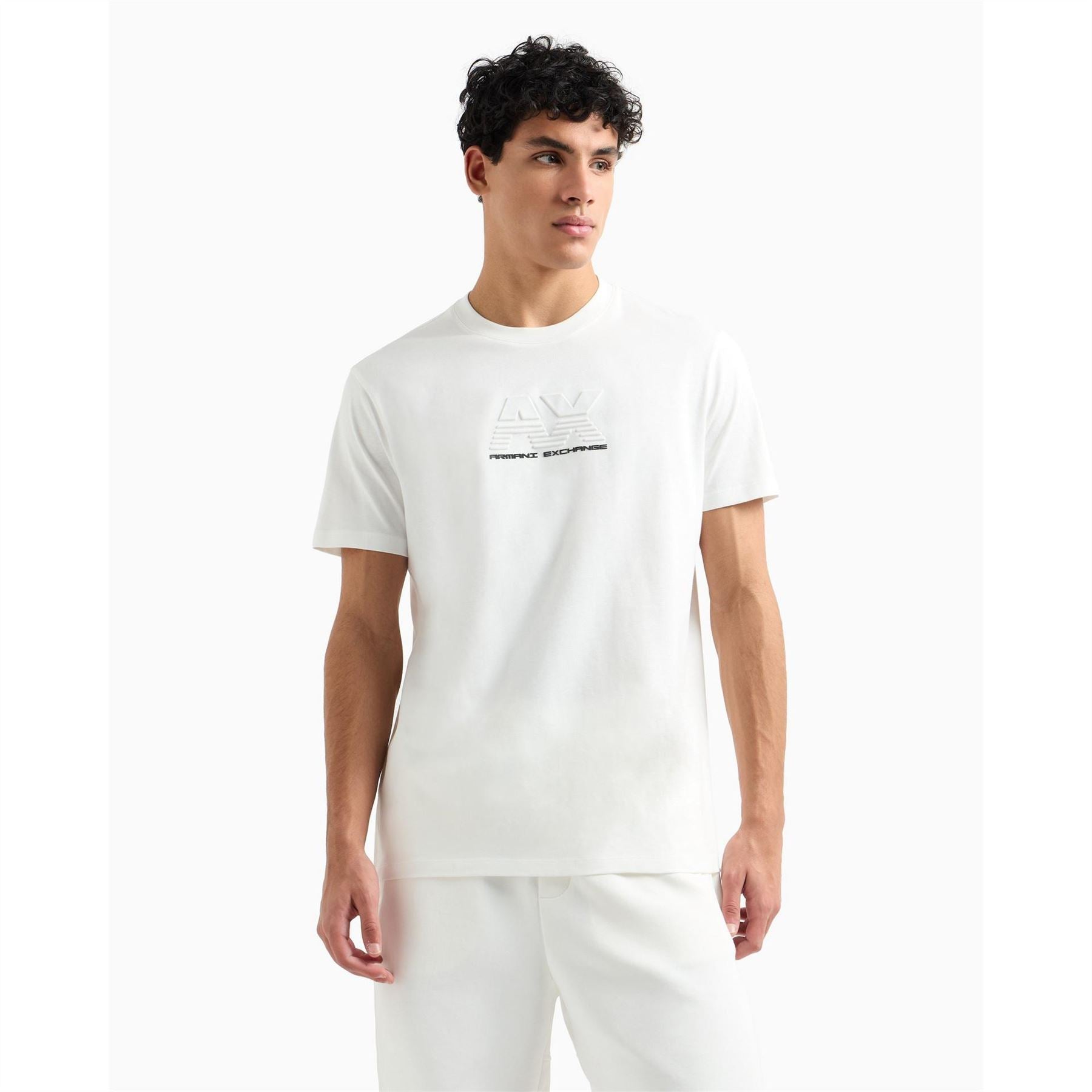 Armani Exchange Regular Fit Short Sleeve Crew Neck T-Shirt