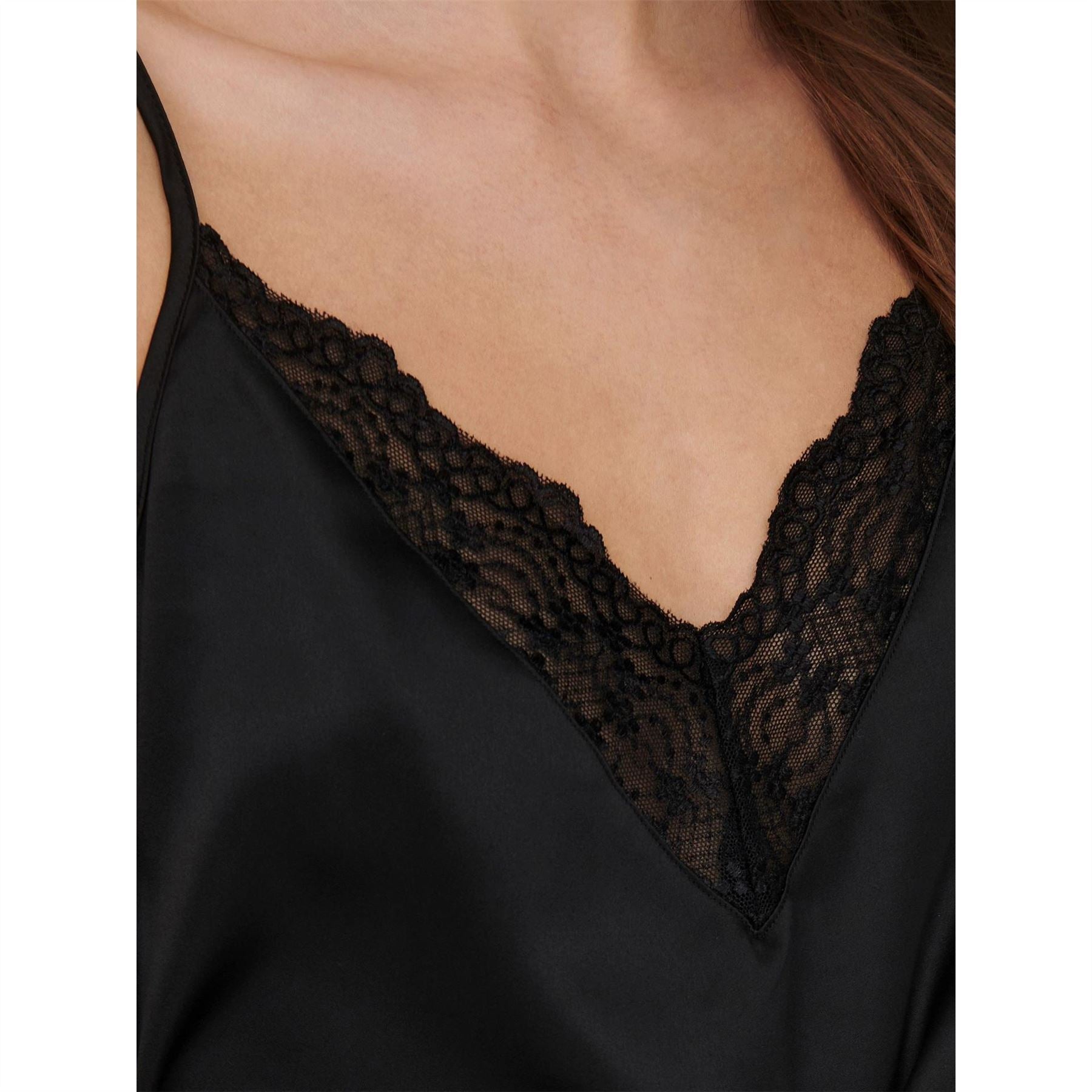 Only Victoria Lace Woven Cami Vest