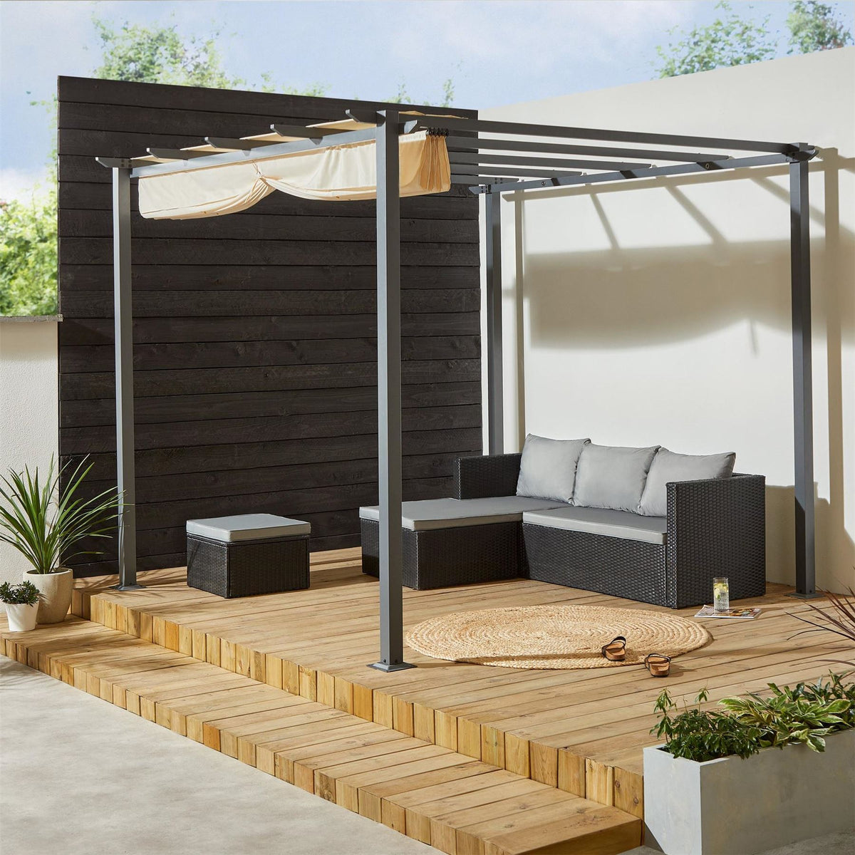 Linea Dublin 3 X 3m Pergola