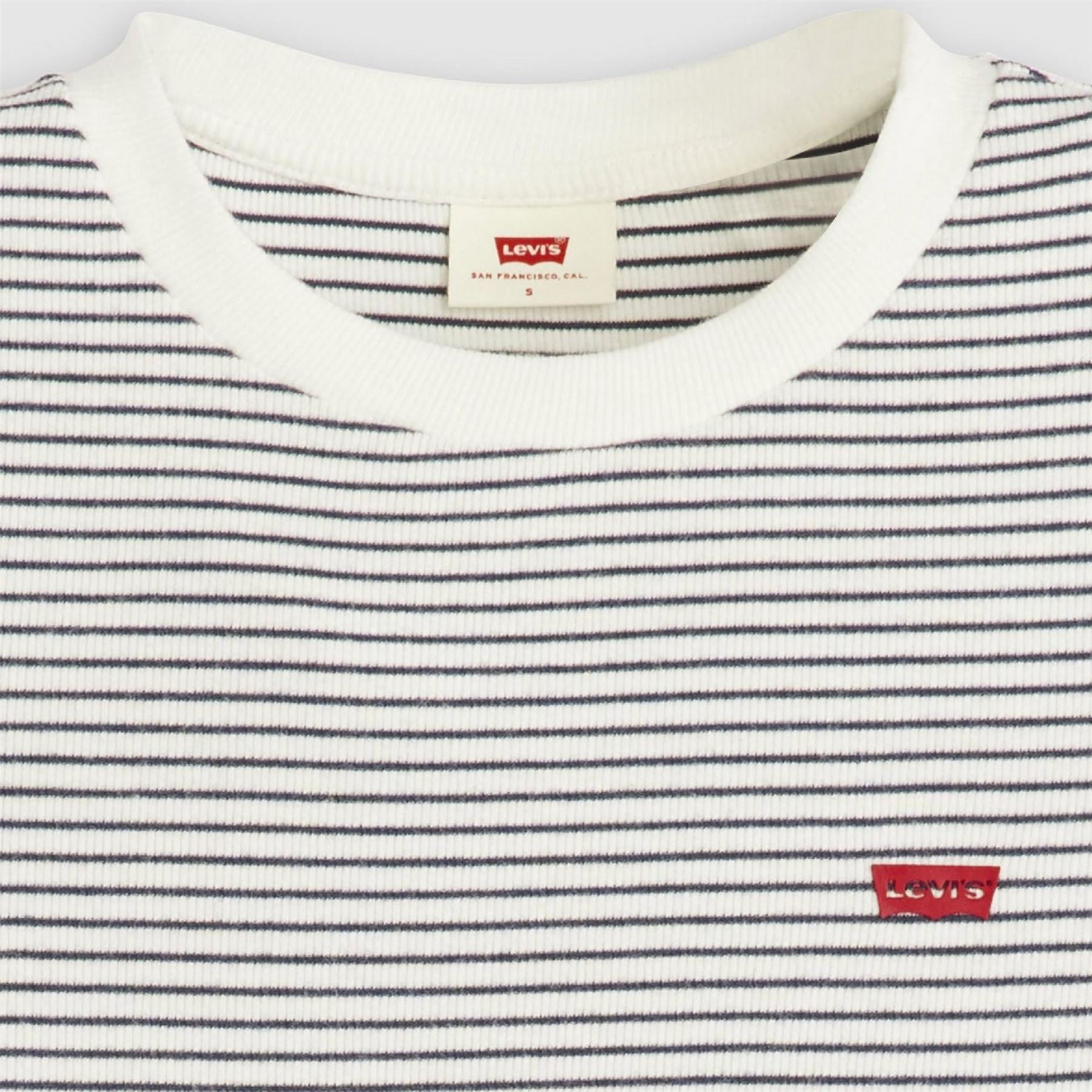 Levis Bold Logo Crew Neck Short Sleeve Jersey T-Shirt