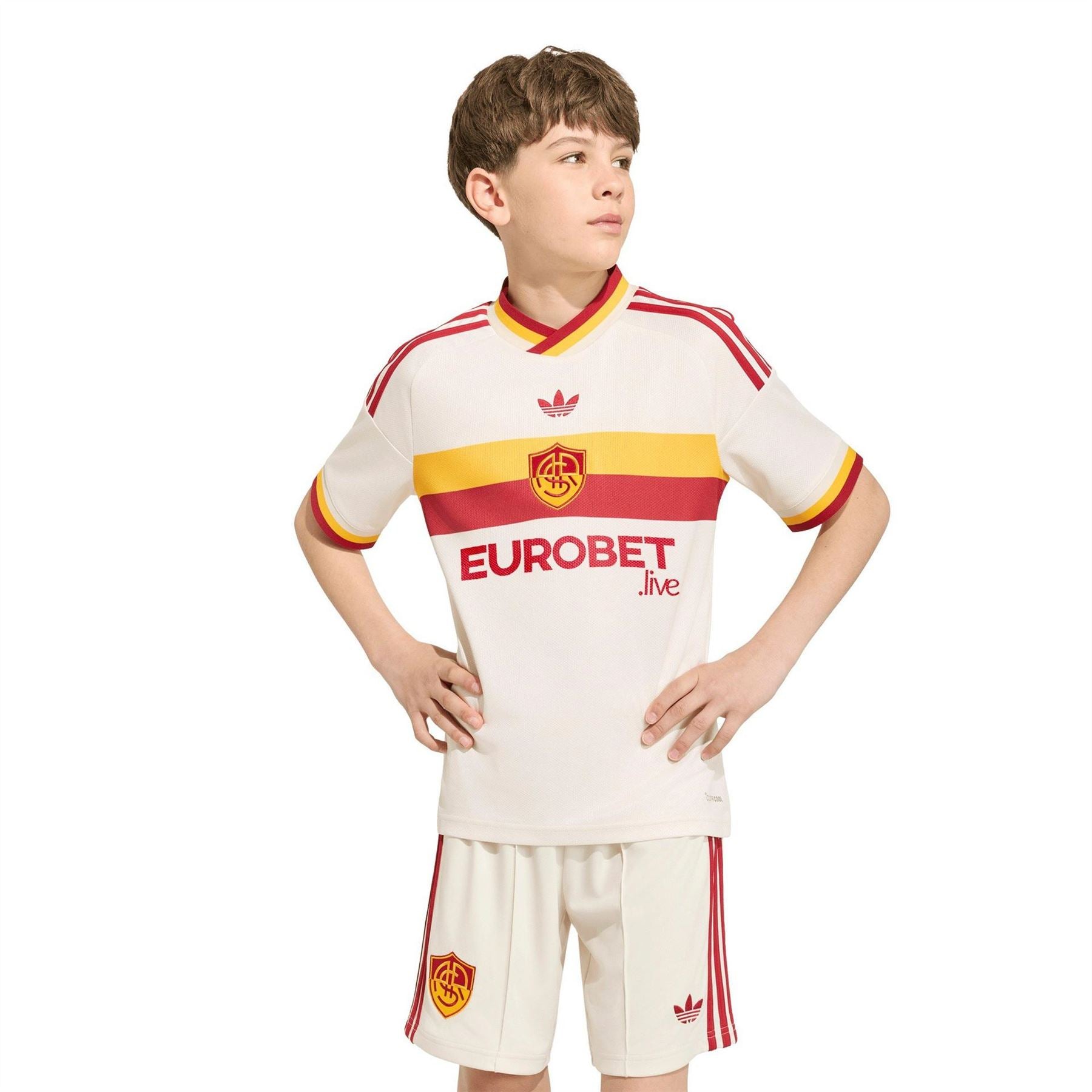 adidas Roma Away Shirt 2026 27 Juniors
