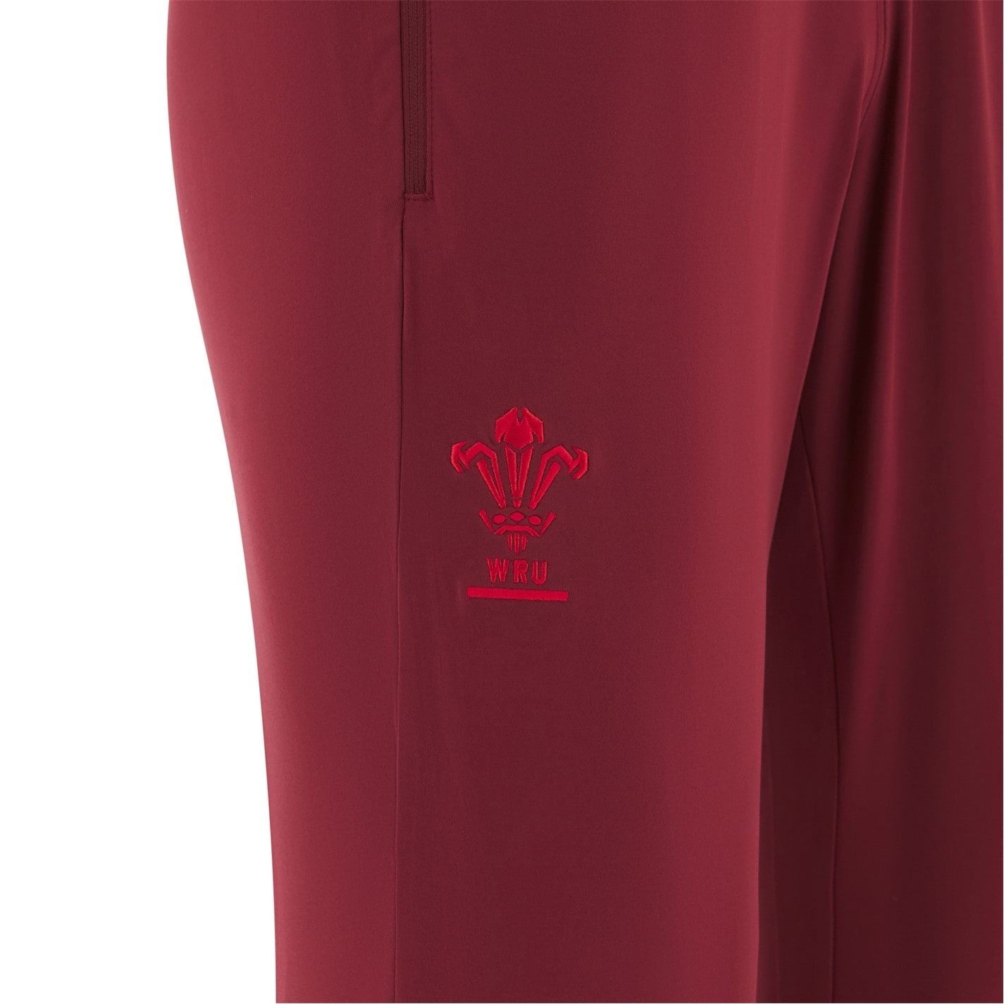 Macron Mens Wales Rugby Tracksuit Bottoms 2025