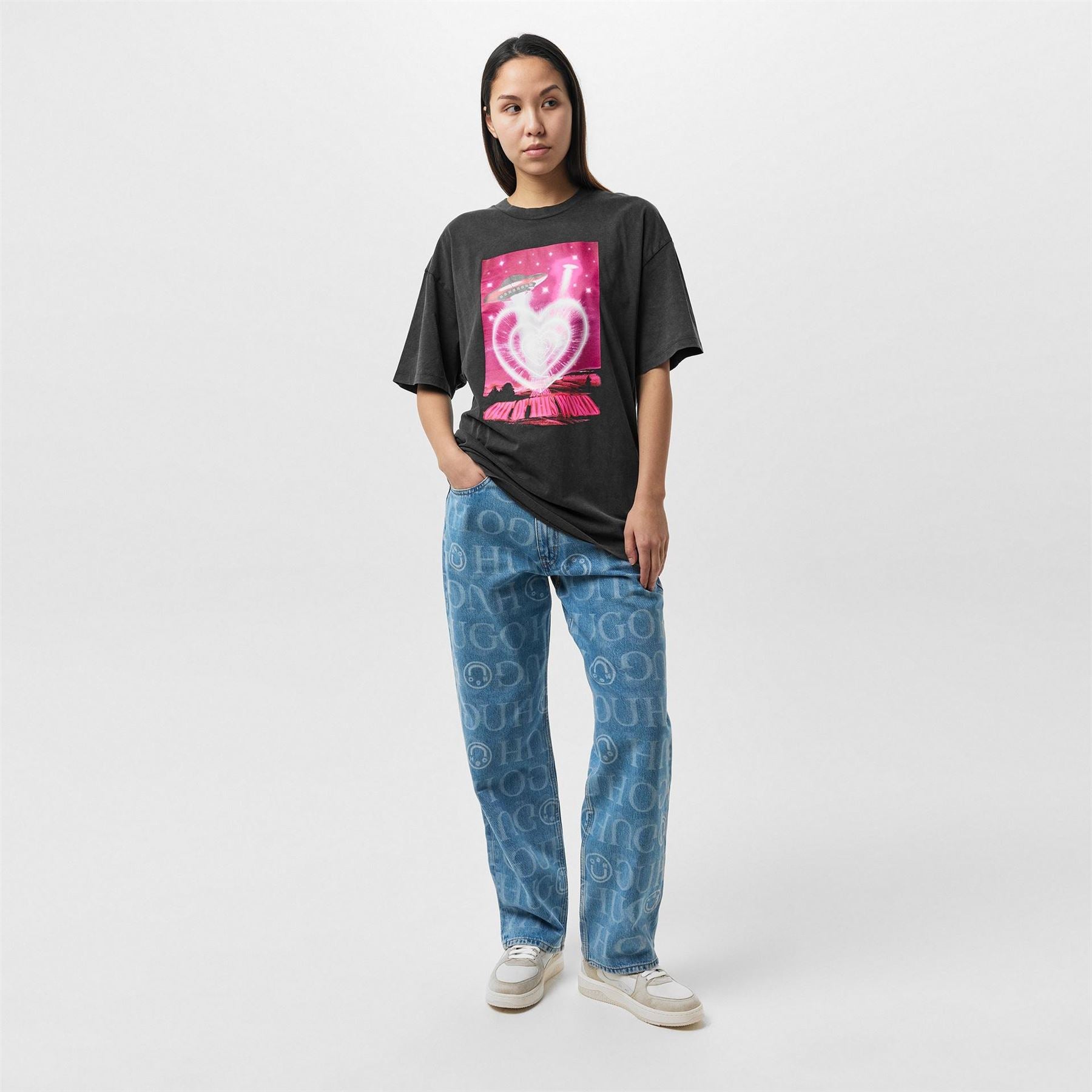Hugo Regular Fit Crew Neck T-Shirt