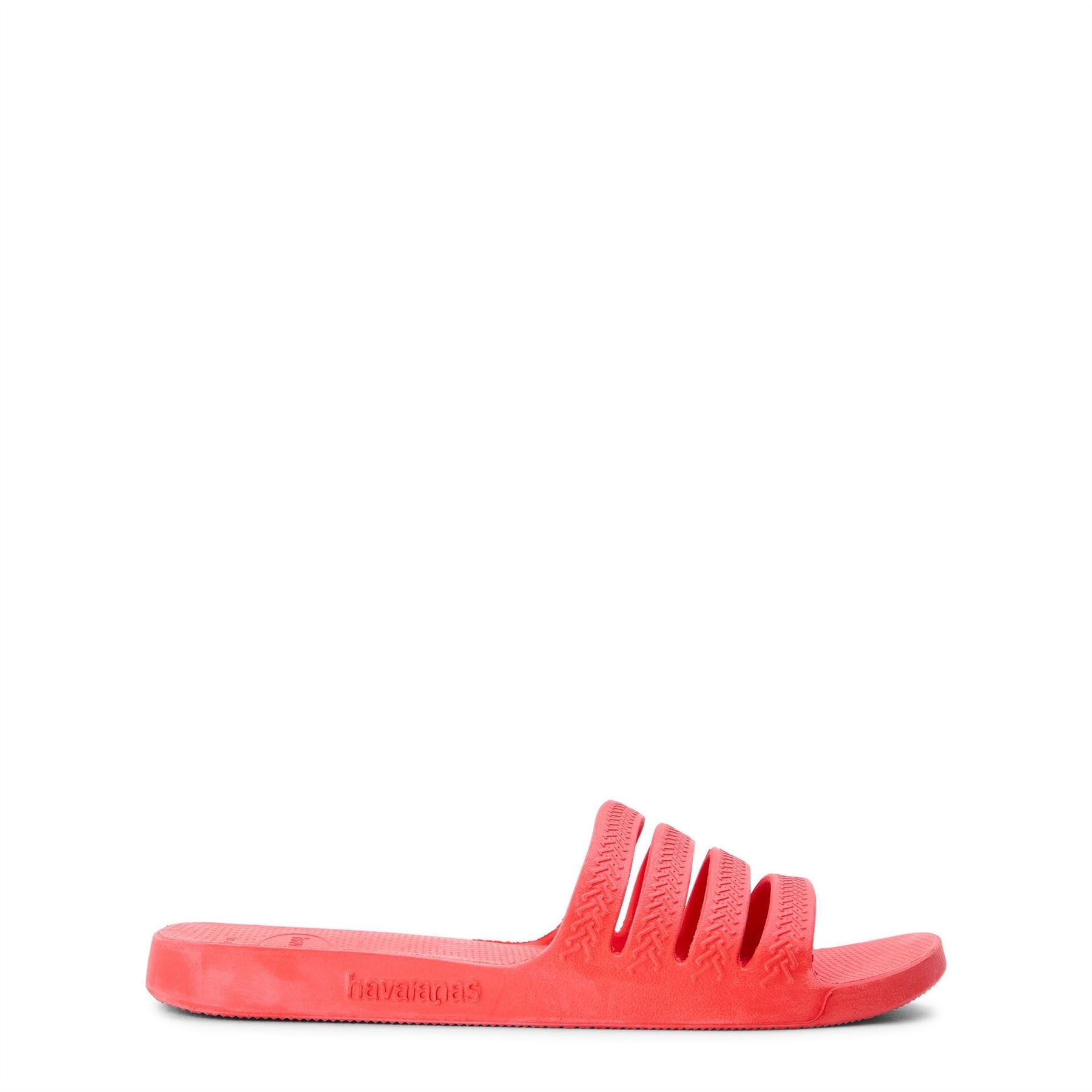 Havaianas Mens Hav. Slide Stradi Red Crush 43 44 Flip Flops