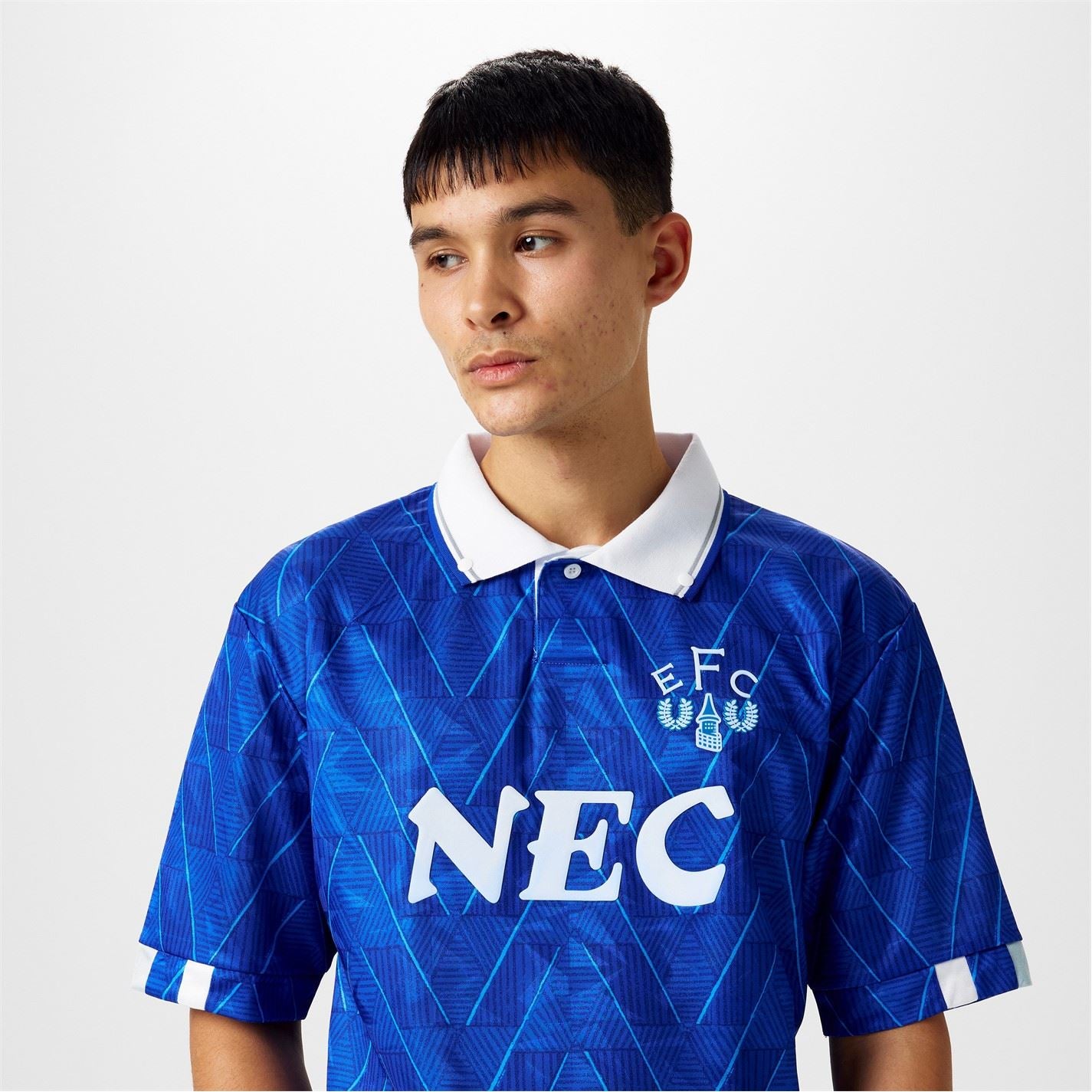 Score Draw Mens Everton Fc Home Shirt 1990
