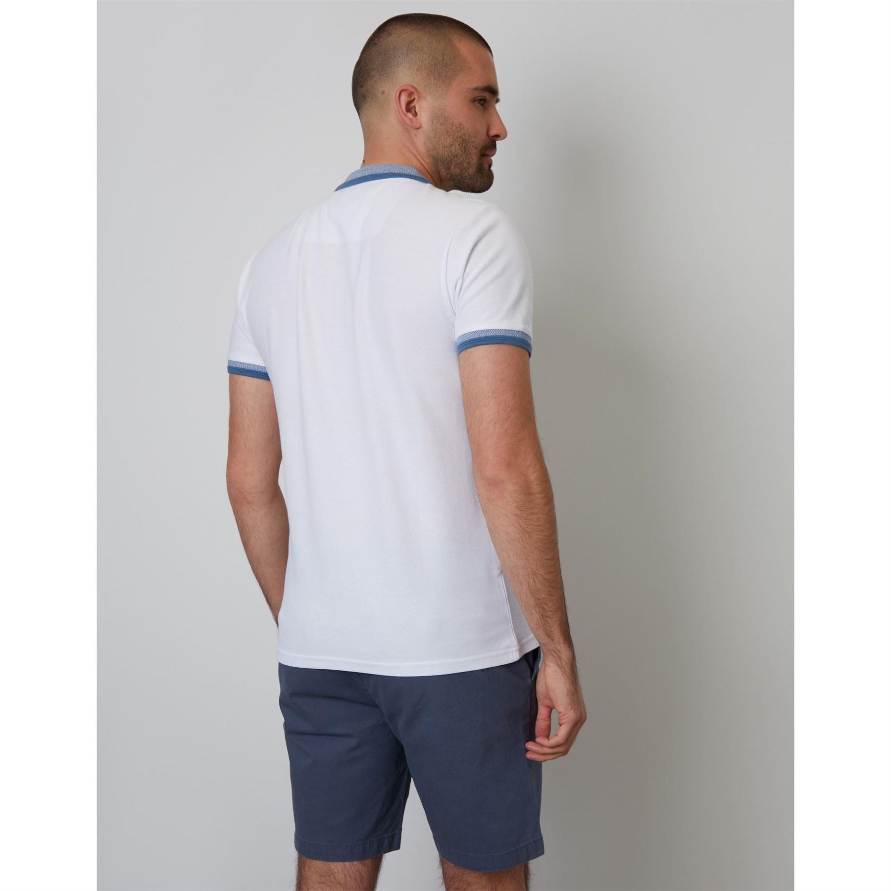 Threadbare Emberton Short Sleeve Polo Shirt