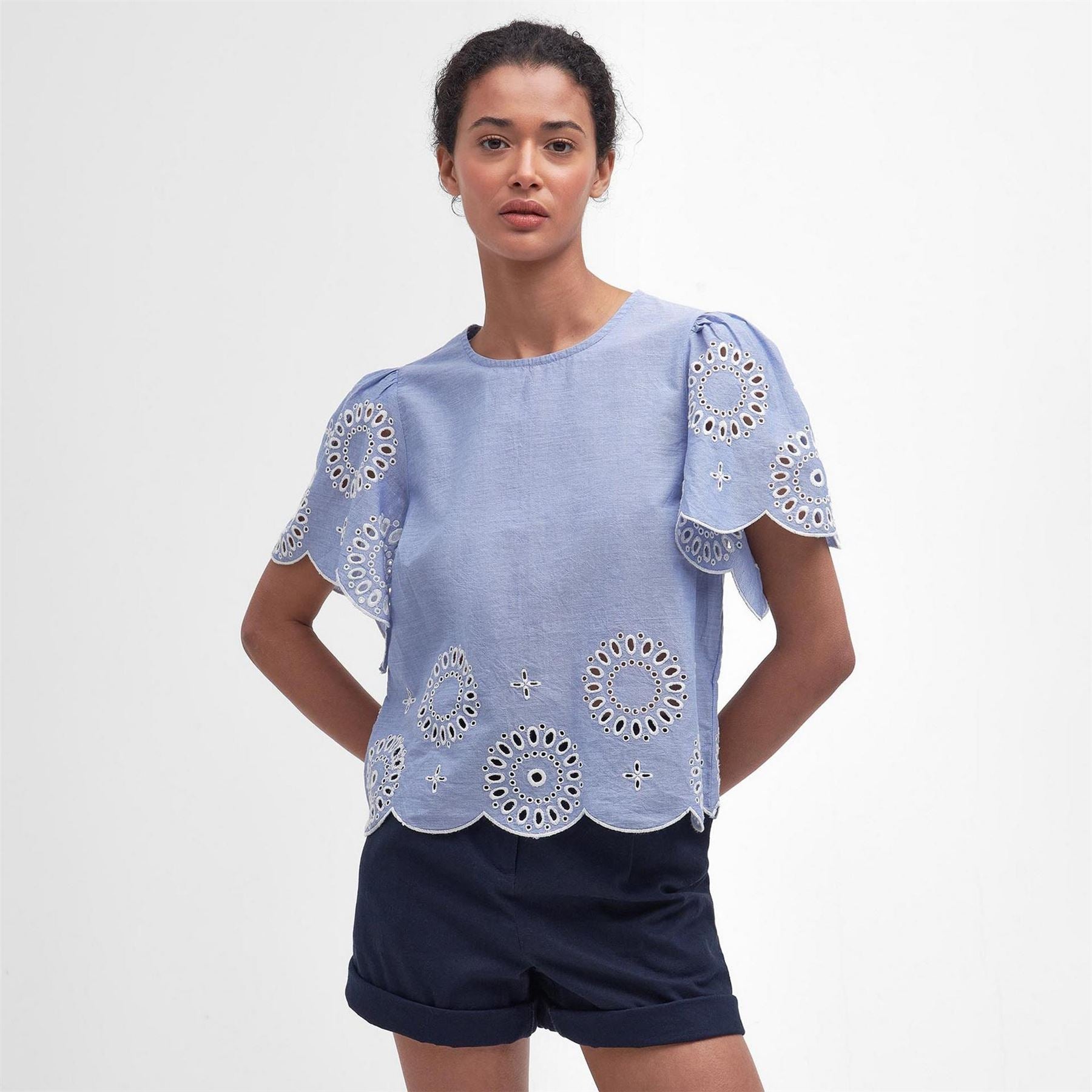Barbour Embroidered Blouse