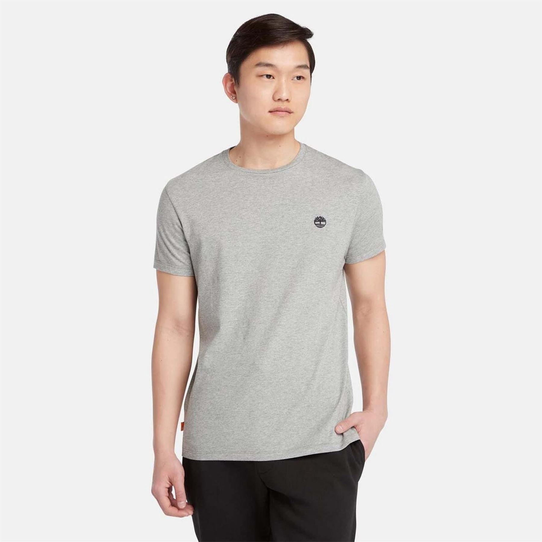 Timberland Oyster River Logo Short Sleeve T Shirt