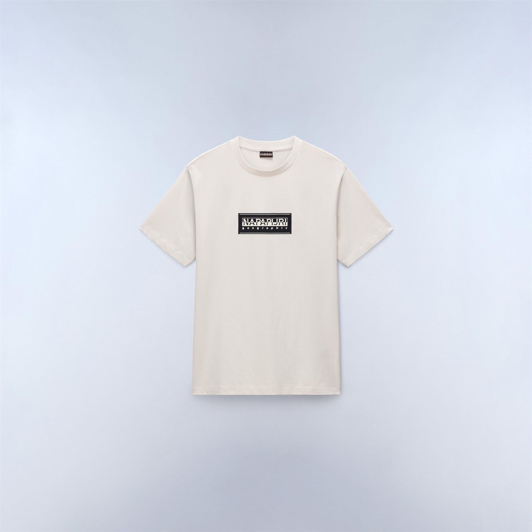Napapijri Box Print Crew Neck Regular Fit T-Shirt