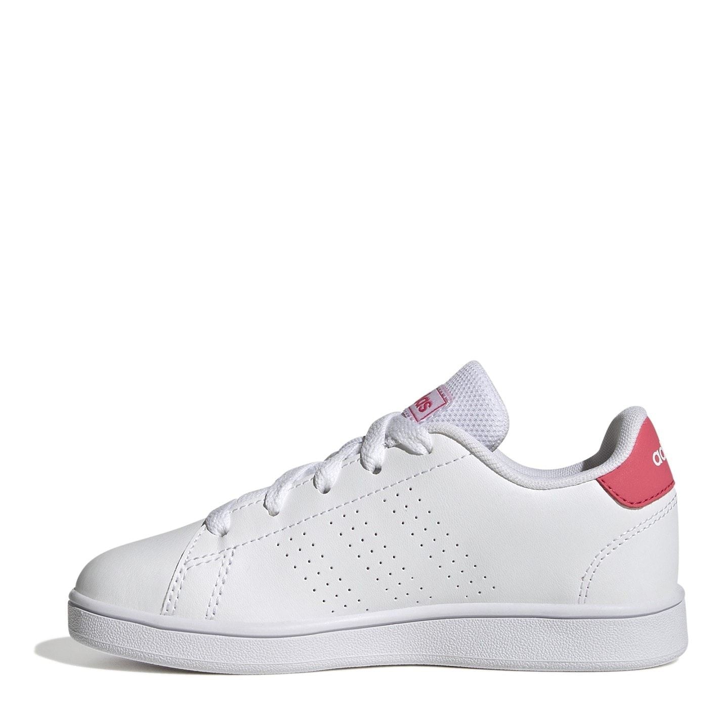 adidas Advantage Lace Up Low Top Sneakers