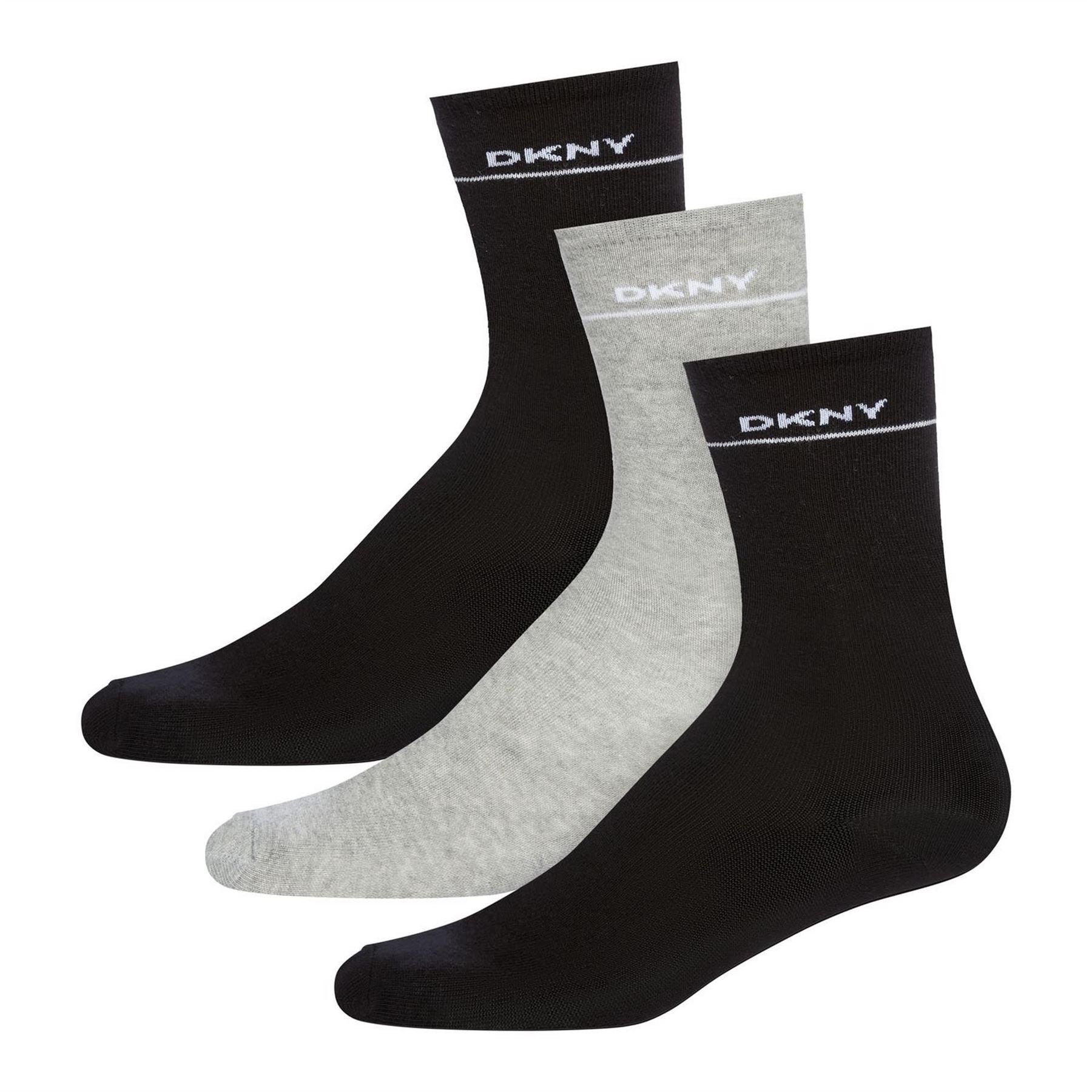 DKNY Womens 3 Pack Socks Paige