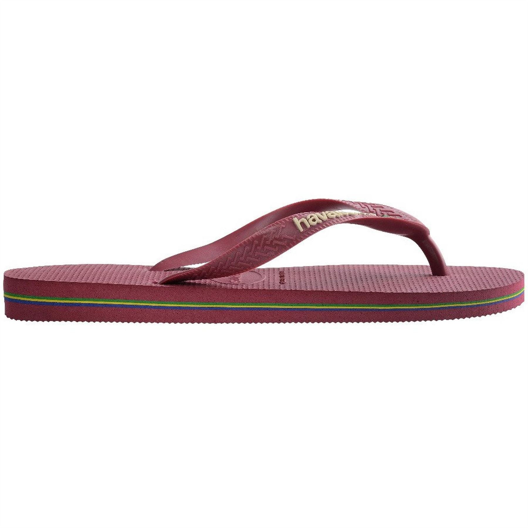 Havaianas Brasil Logo Flip Flops
