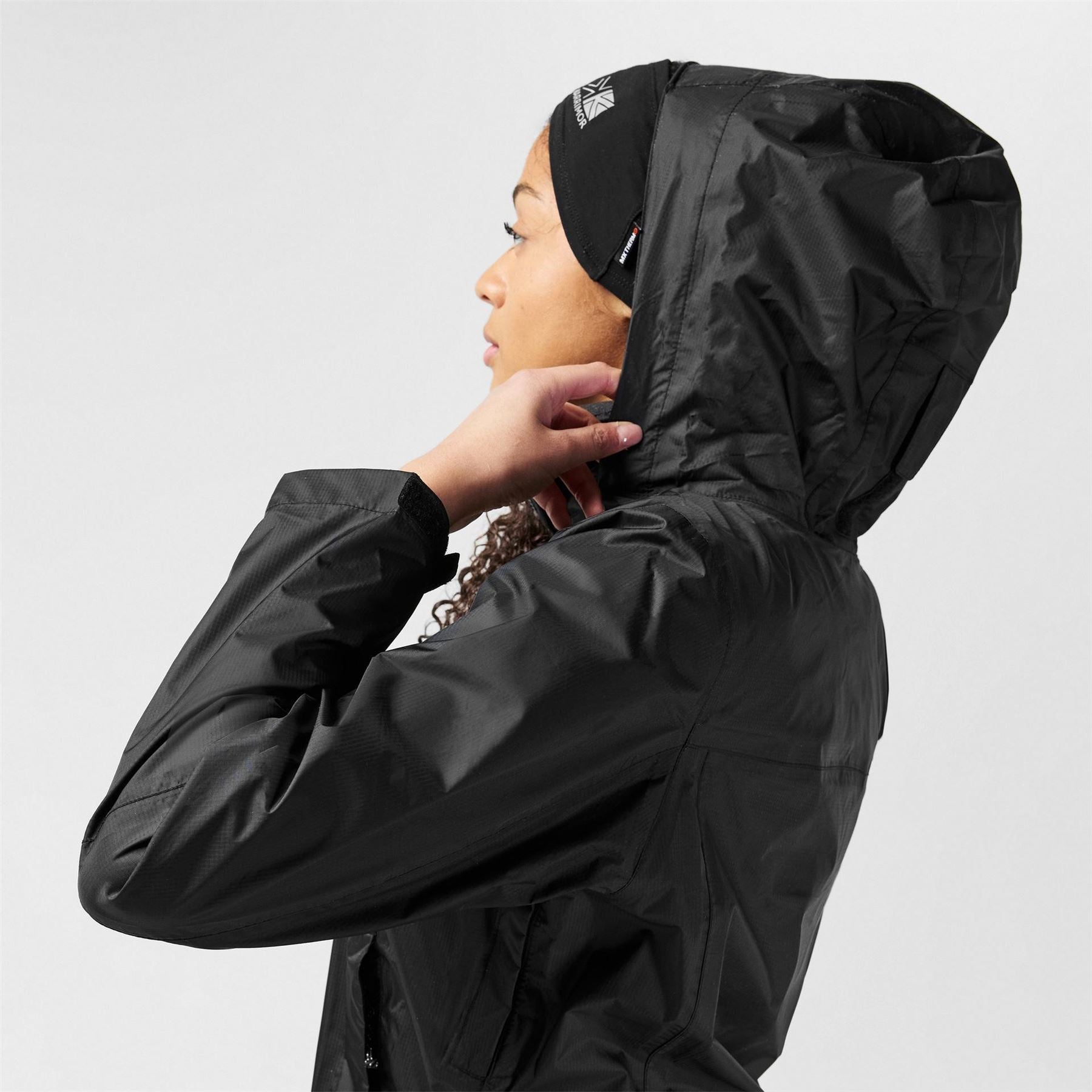 Karrimor Eco Lightweight Packable Long Sleeve Hooded Waterproof Jacket