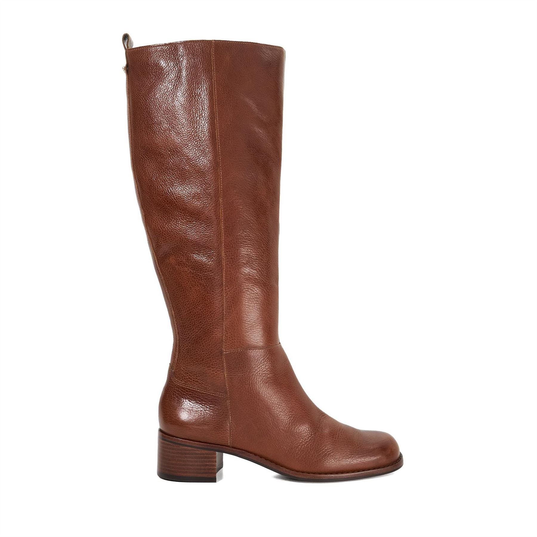 Dune London Turner Knee High Block Heel Boots
