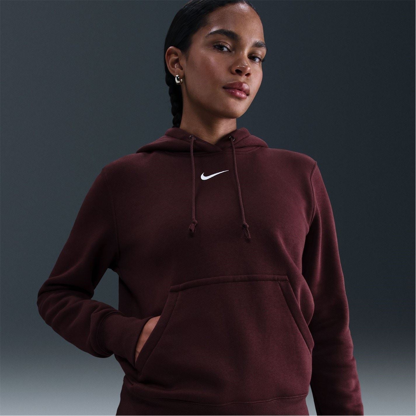 Nike Womens Sportswear Phoenix Fleece Pullover Hoodie