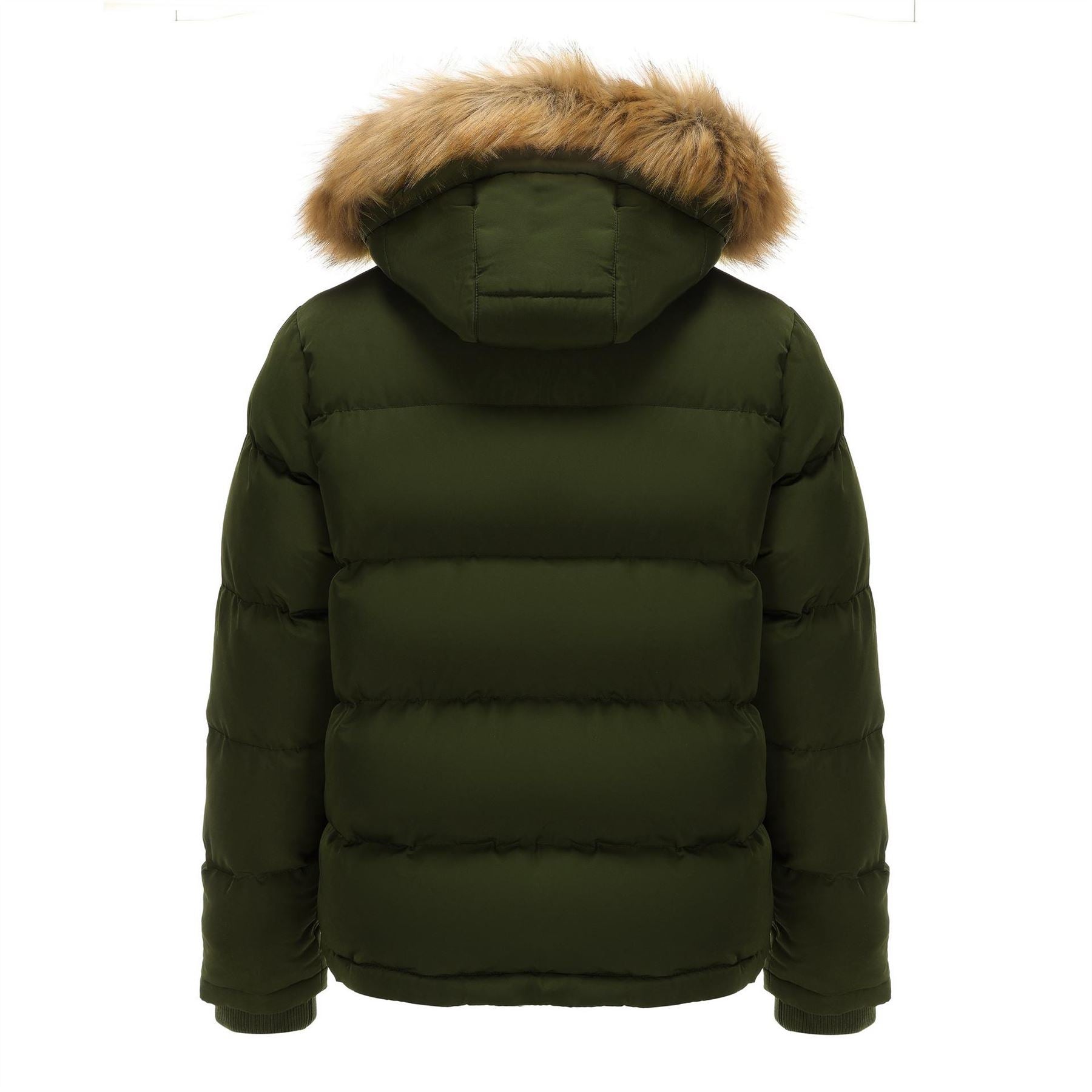 SoulCal Mens Cal 2 Zip Bubble Jacket For