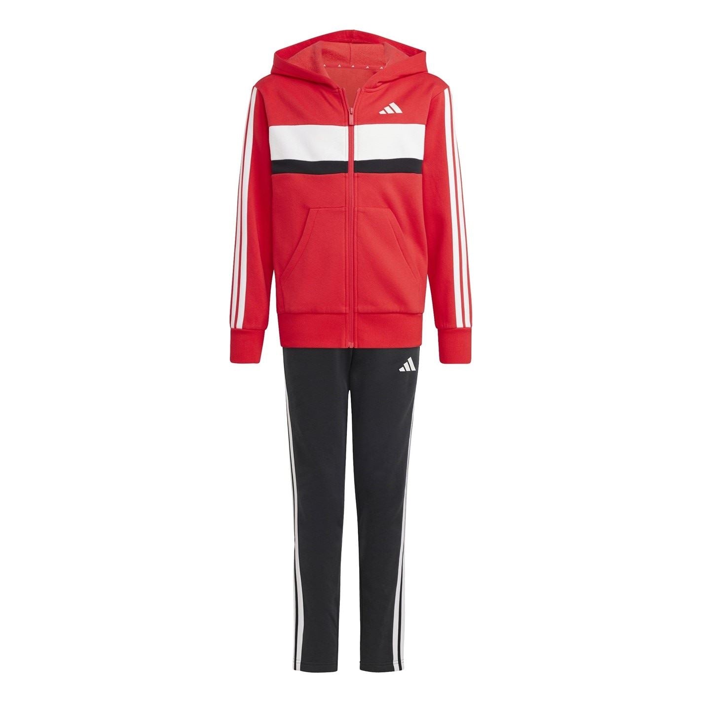 adidas Tiberio Fleece Tracksuit Juniors