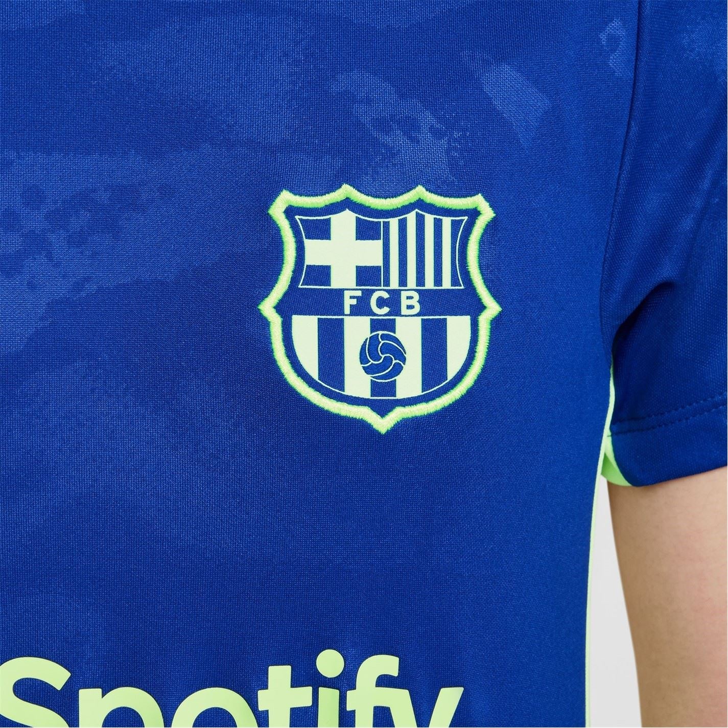 Nike Barcelona Academy Pro Third Pre Match Shirt 2024 2025 Juniors