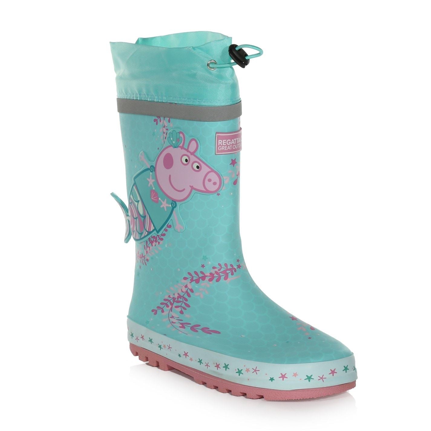 Regatta Peppawelly Cartoon Print Wellington Boots