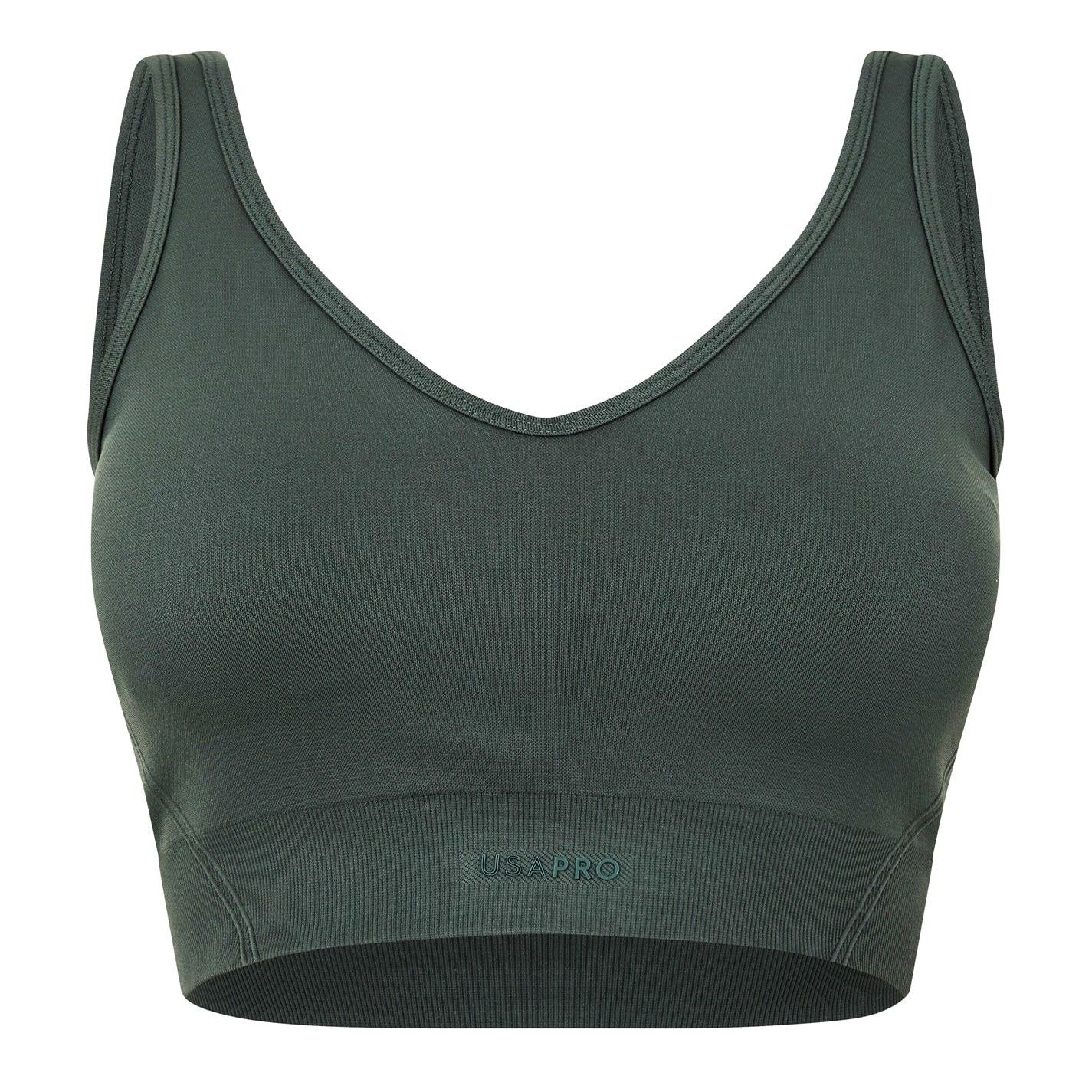 USA Pro Womens Pro Scoop Back Sports Bra