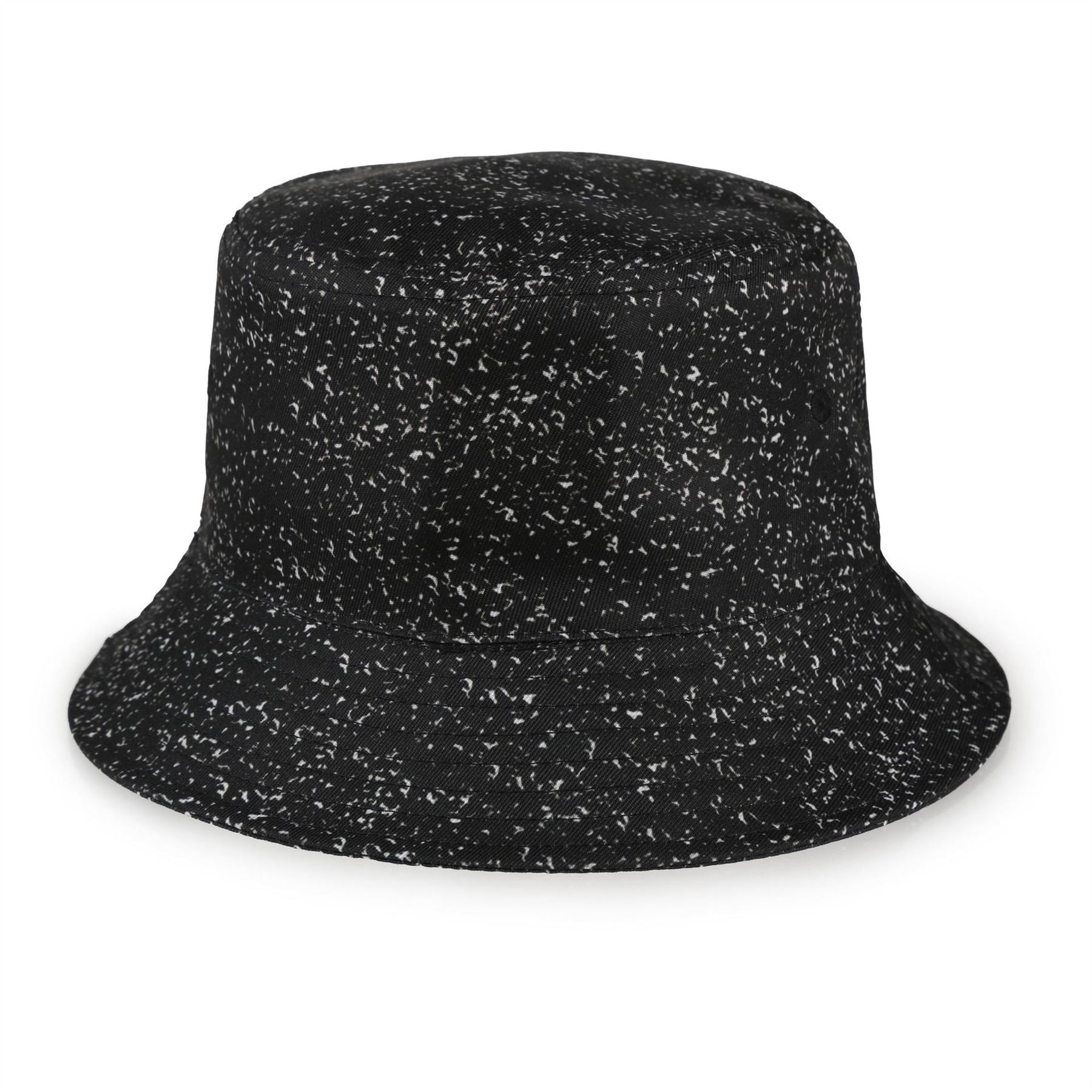 Spiral All Around Brim Panel Construction Bucket Hat
