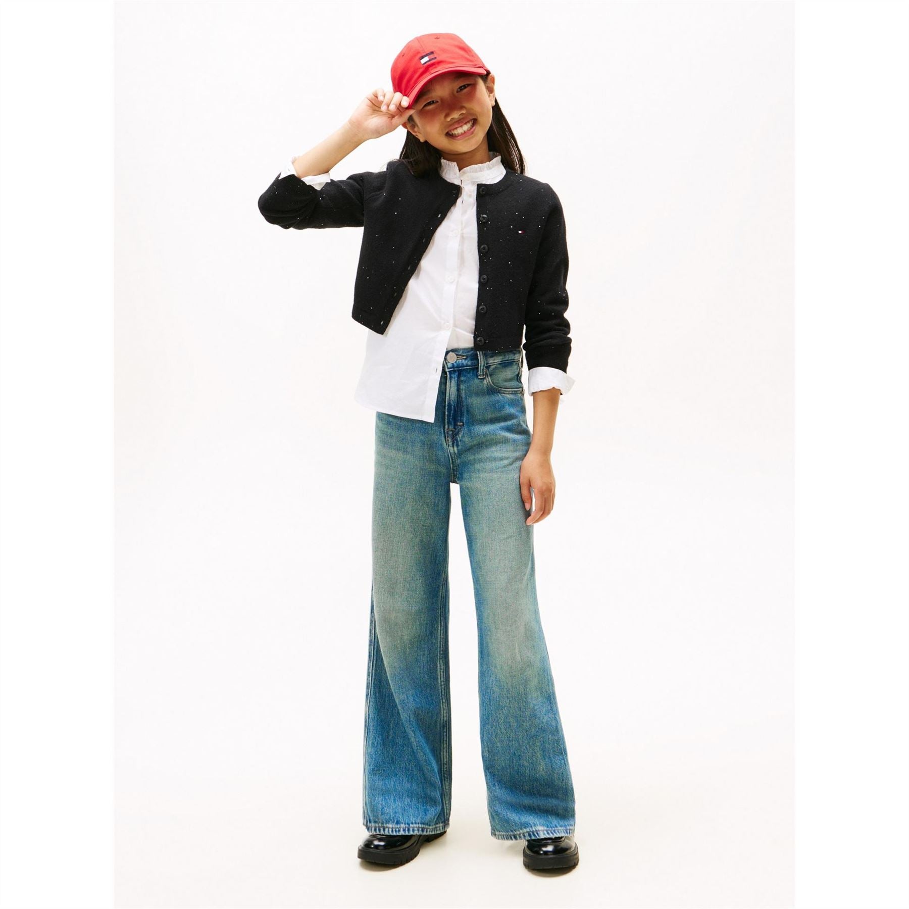 Tommy Hilfiger Crew Neck Long Sleeve Rib Sweater