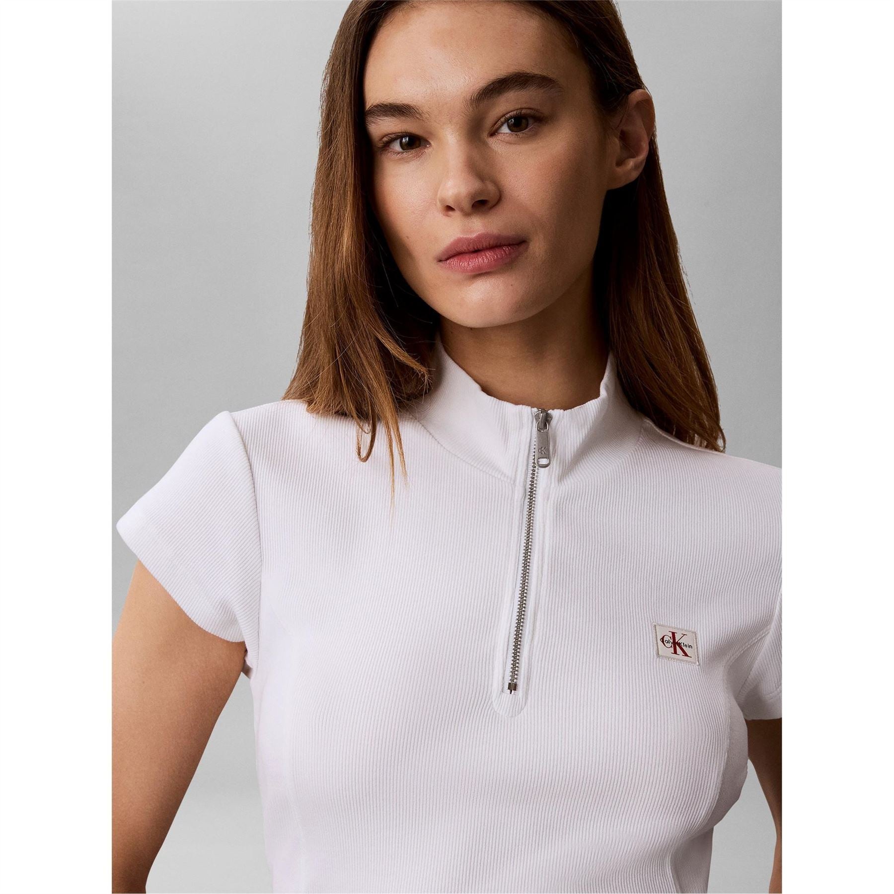 Calvin Klein Jeans Knitted Short Sleeve Polo Shirt