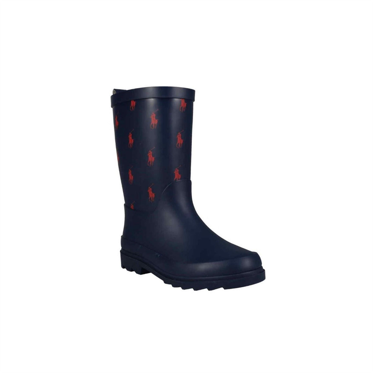 Polo Ralph Lauren Solid Patterned Rain Boot