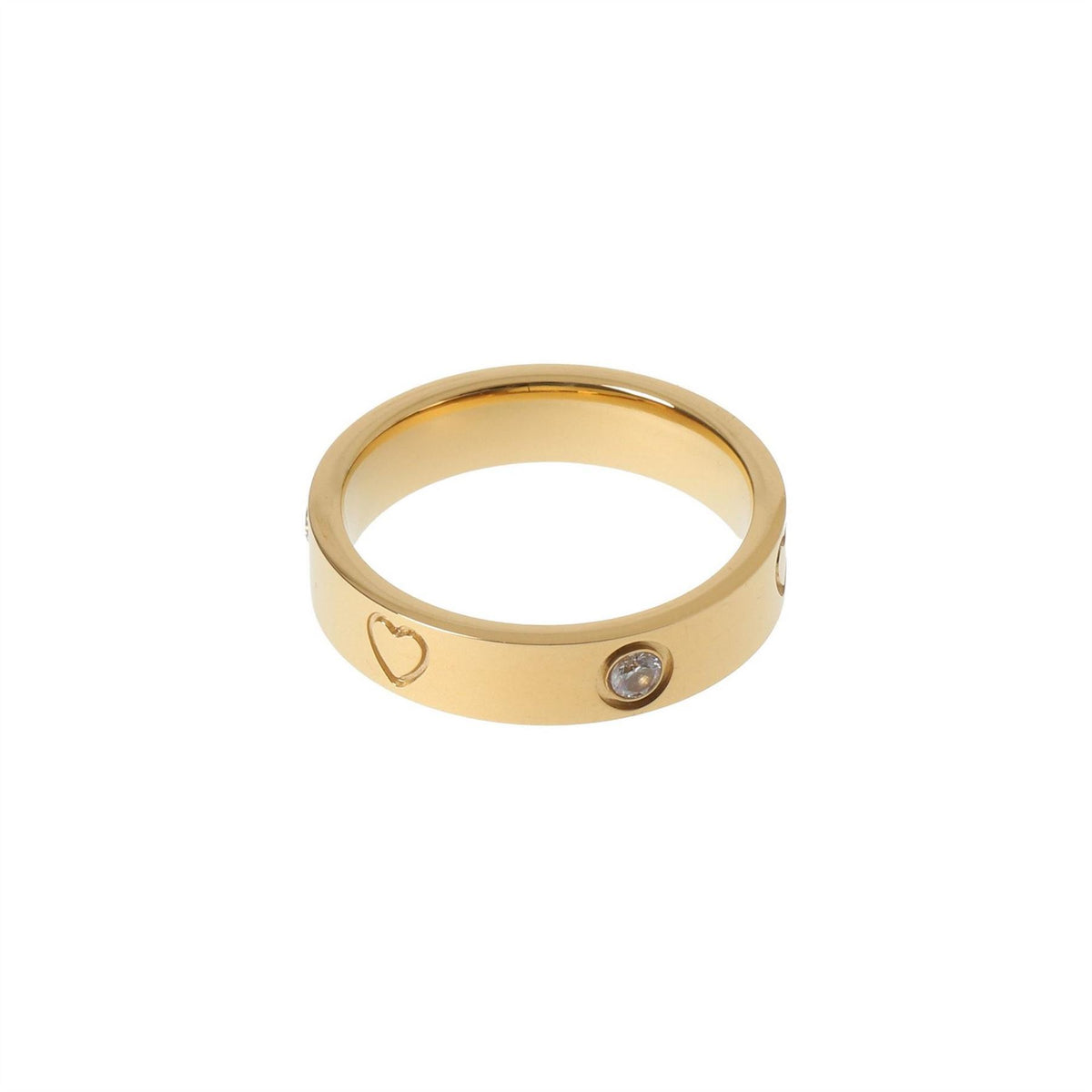 Miso Motif Stainless Steel Ring