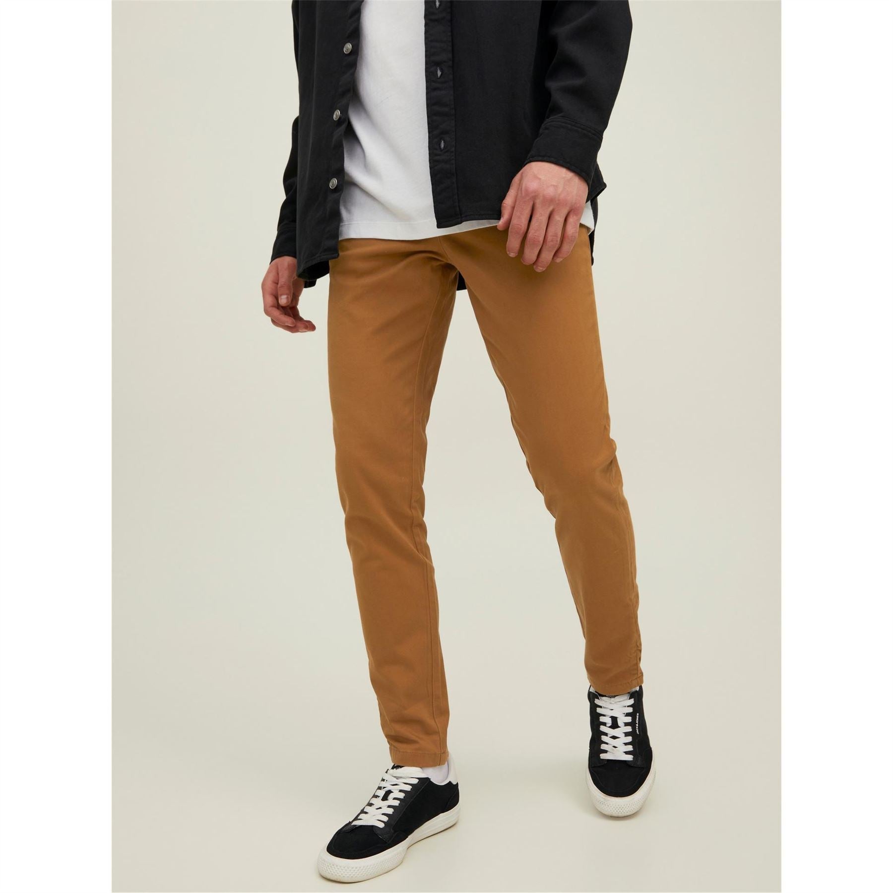 Jack and Jones Marco Bowie Straight Leg Chinos