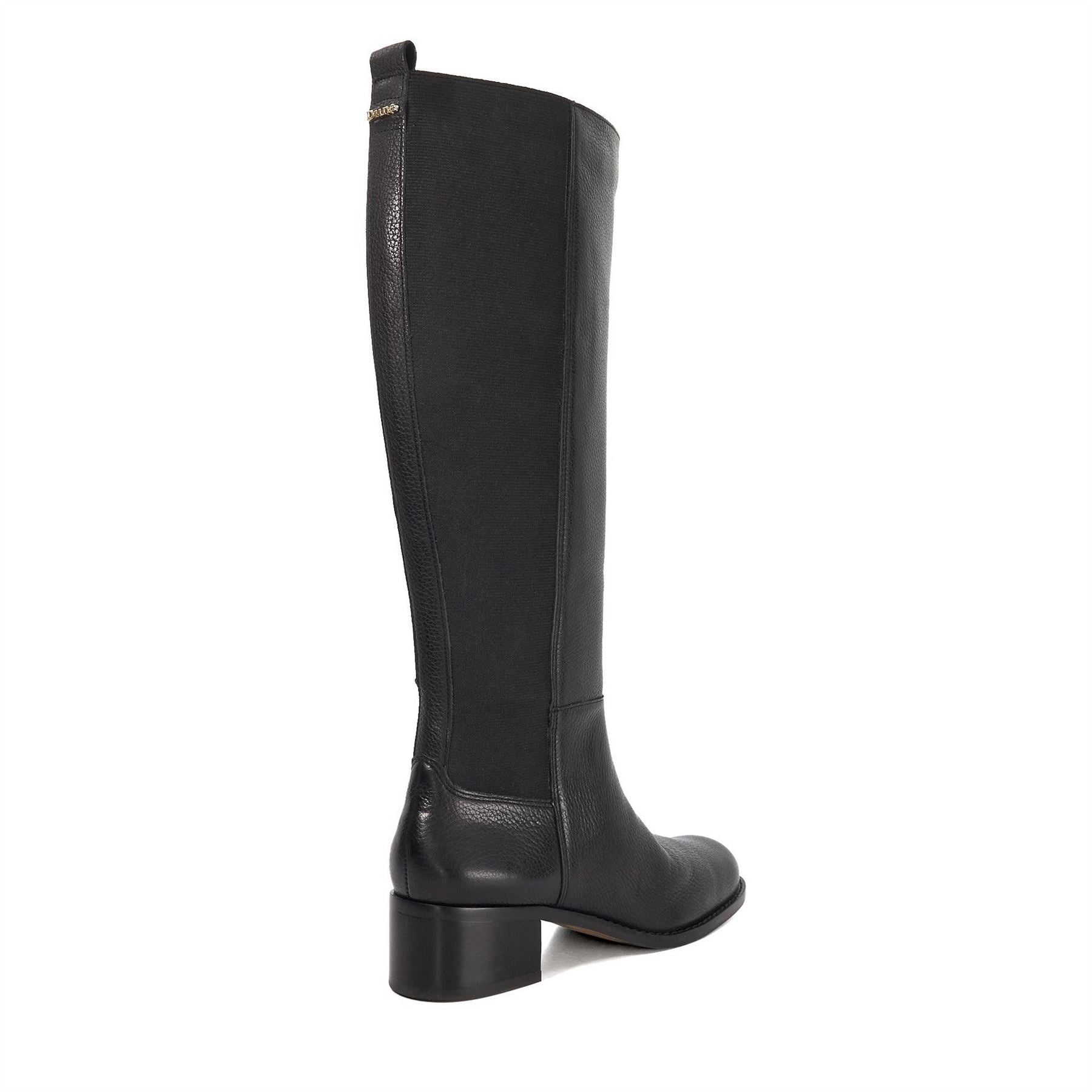 Dune London Turner Knee High Block Heel Boots