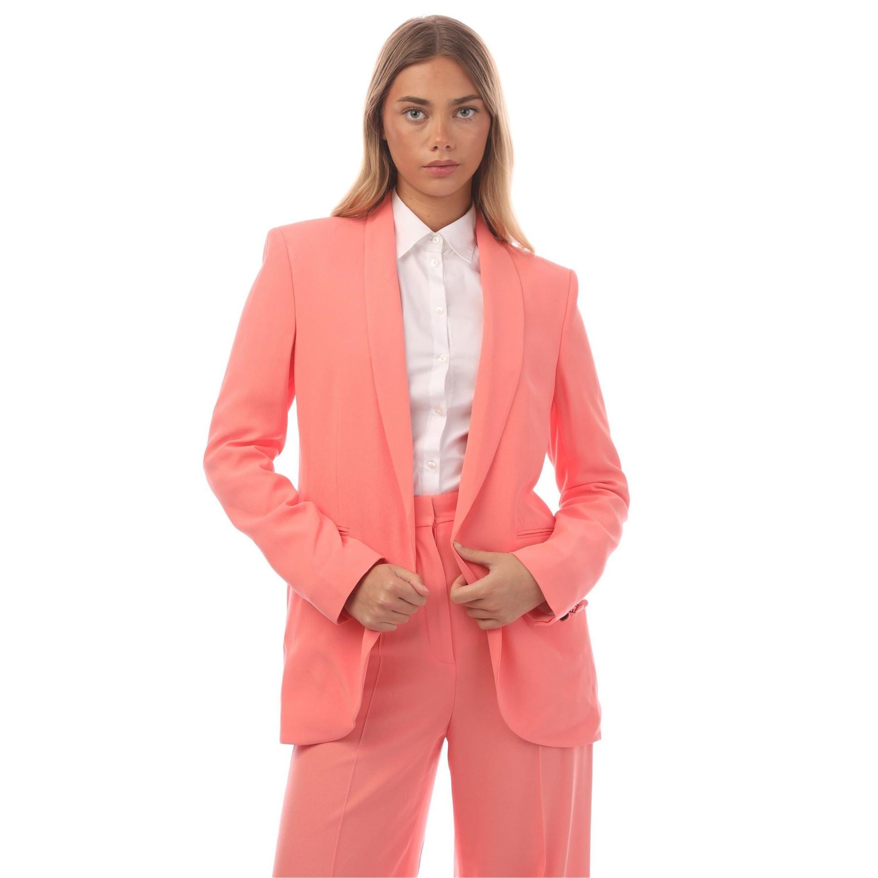 Boss Tikela Straight Leg Trousers, Straight Leg Design