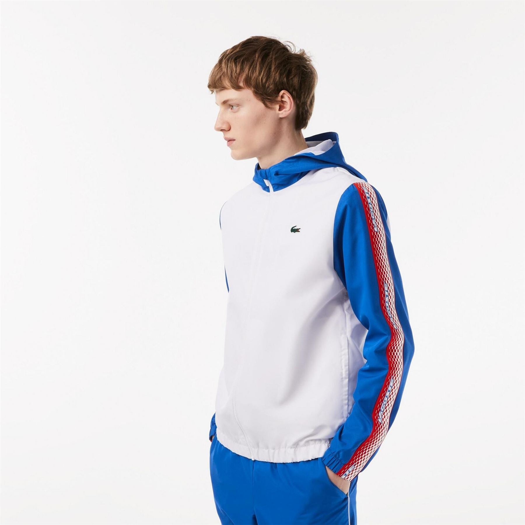 Lacoste Colour Block Poly Tracksuit