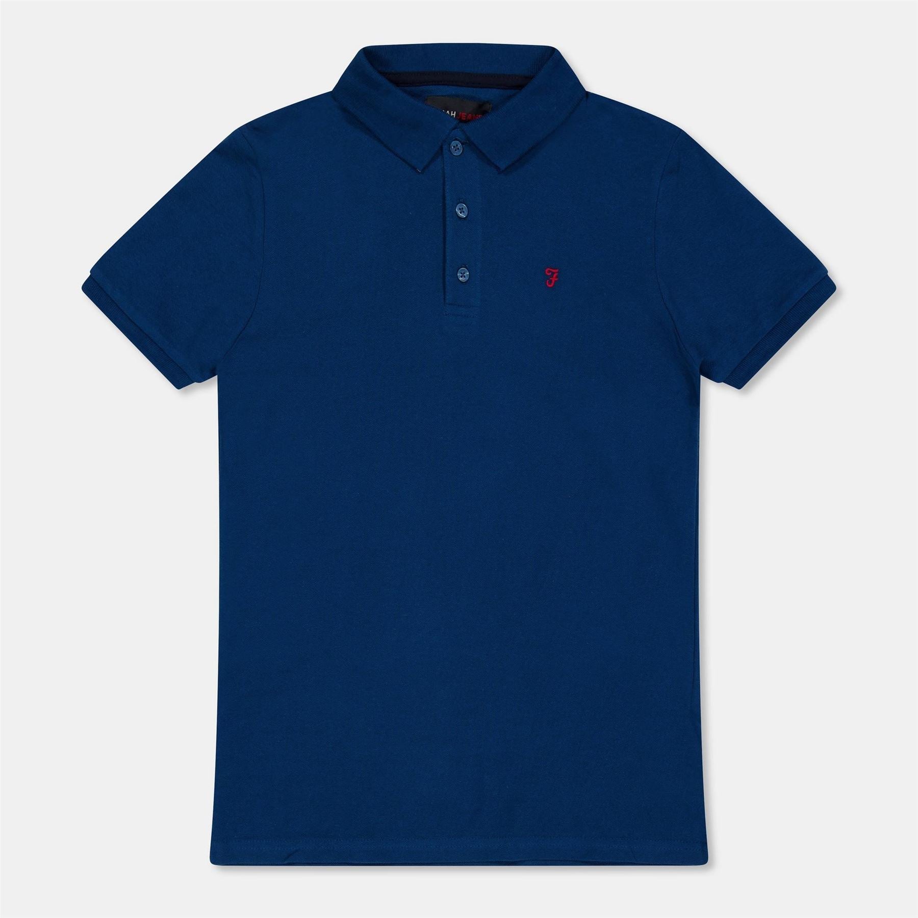 Farah Kids Bugsworth Short Sleeve Polo Shirt