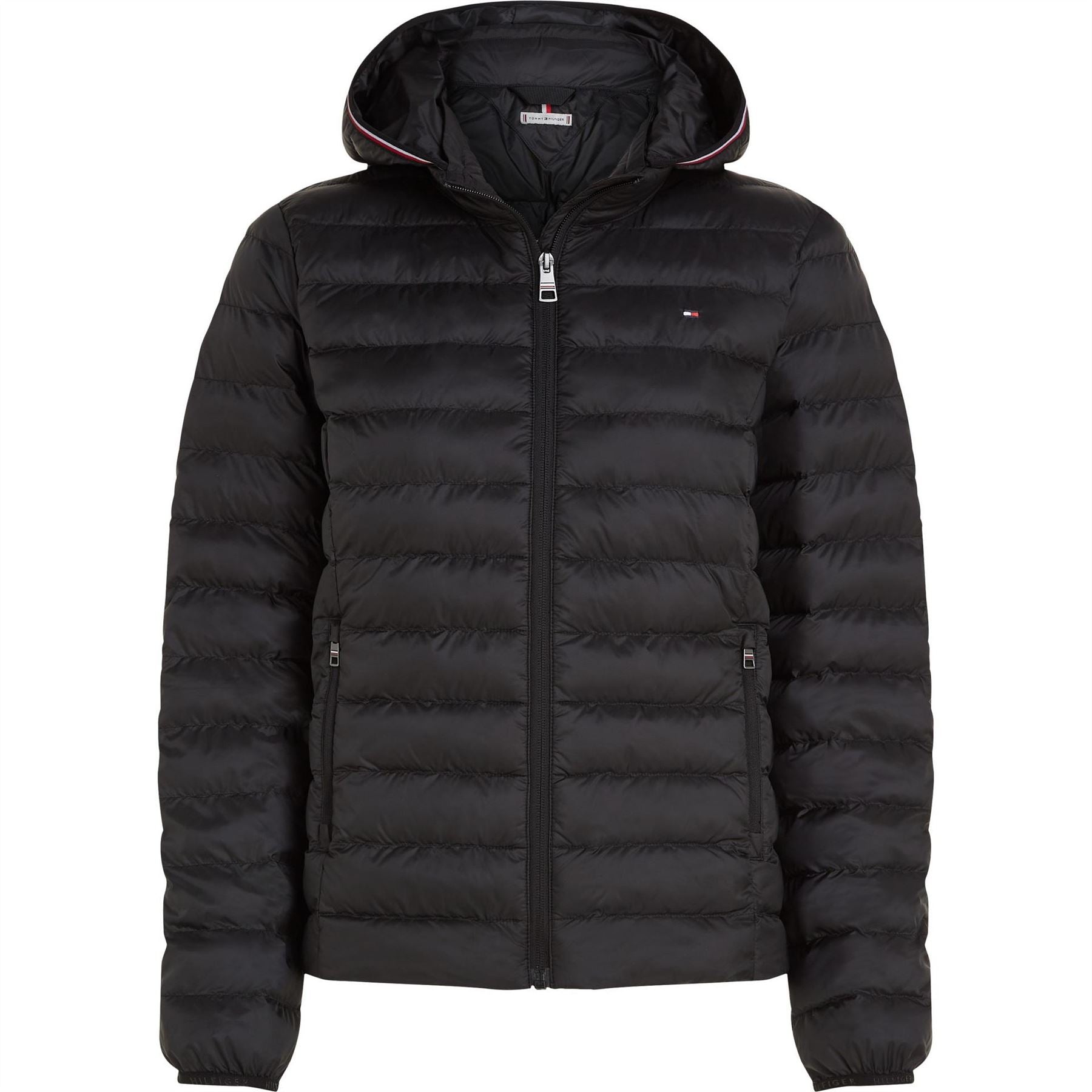 Tommy Hilfiger Quilted Stripe Short Puffer Jacket