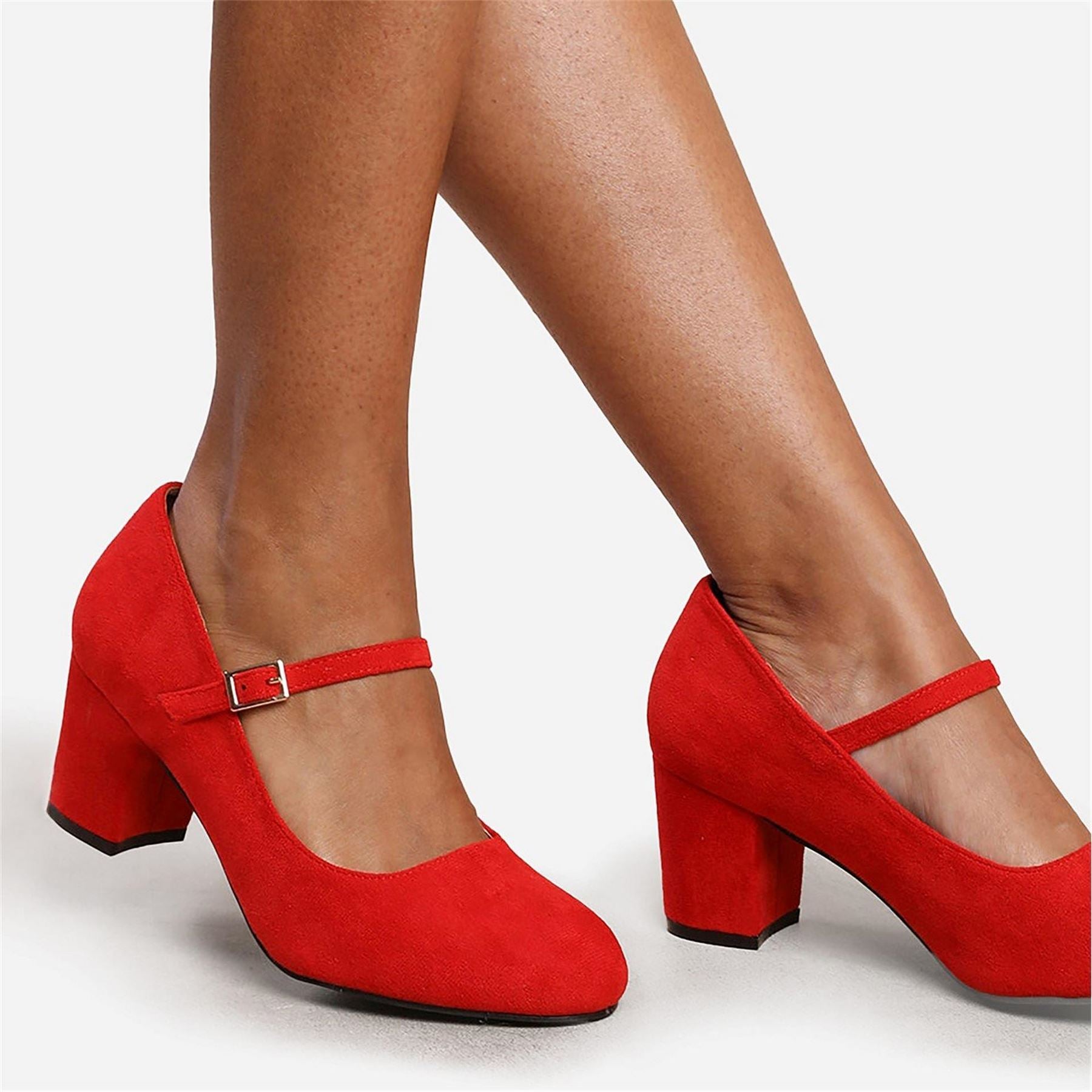 Wheres That From Block Heel Mary Jane Pumps Ladies