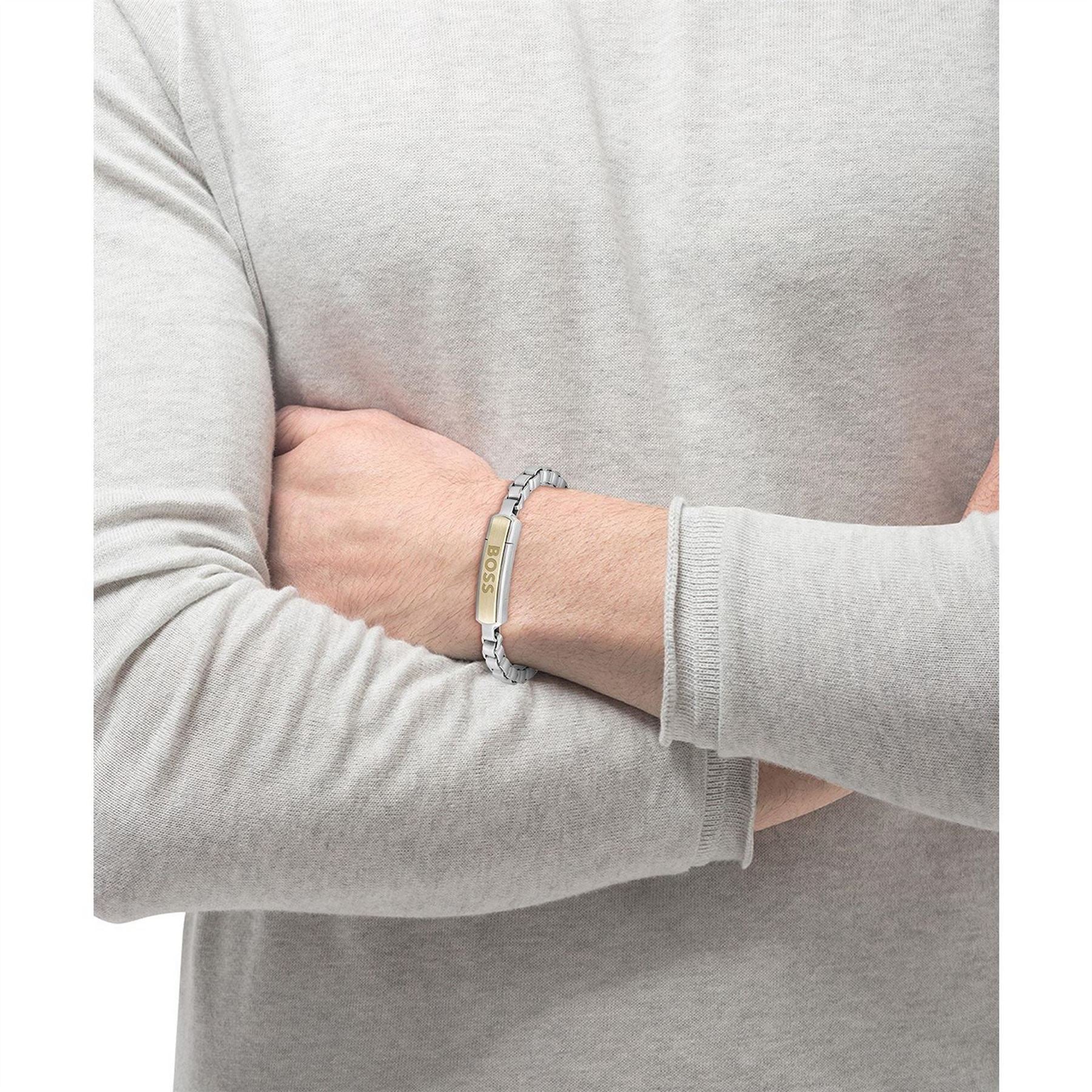 Boss Devon Branded Magnetic Closure Bracelet