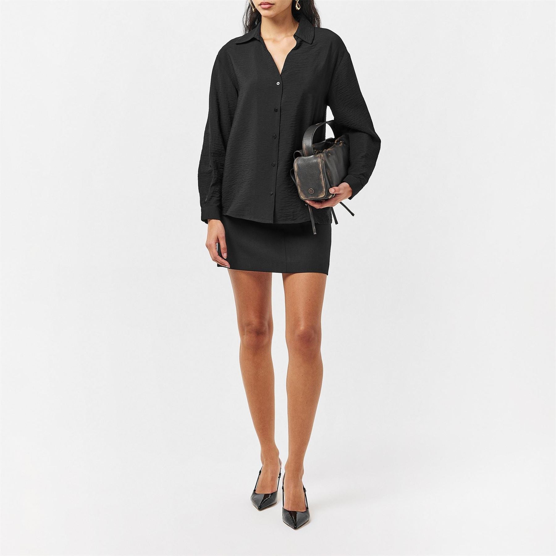 Vila Vdmra Regular Fit Long Sleeve Shirt