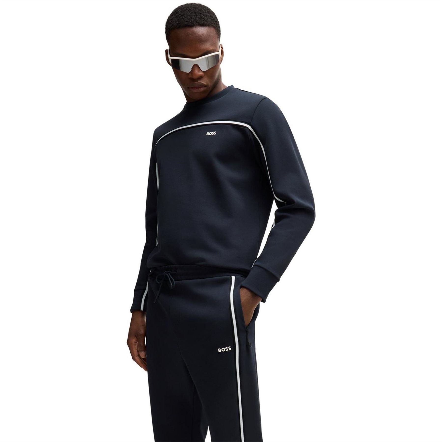 Boss Hbg Hadiko Jogging Bottoms, Elasticated Waistband