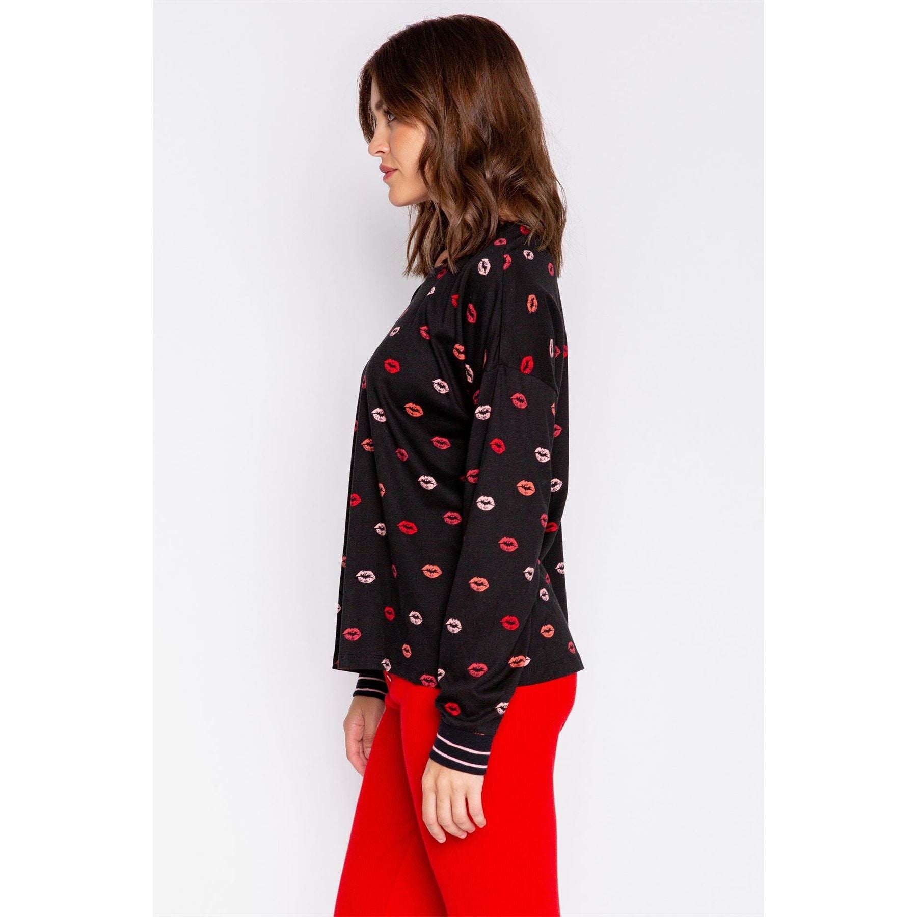 PJ Salvage Salvage Lippy Shirt