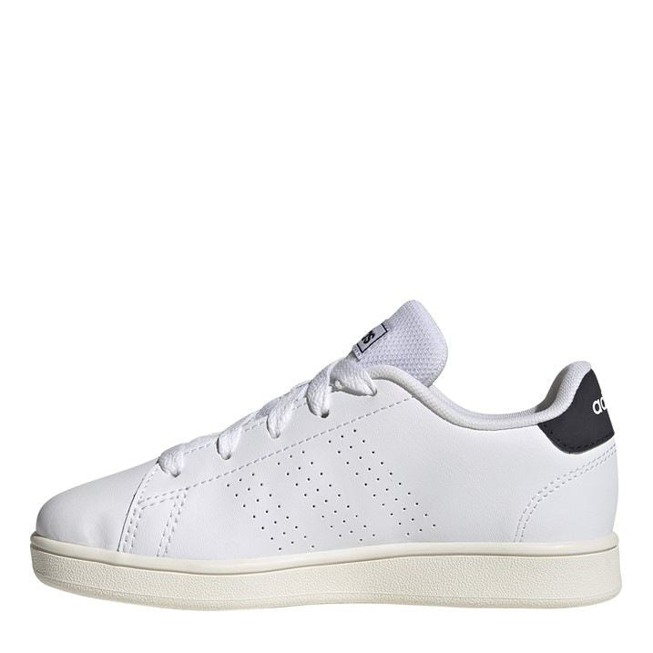 adidas Advantage K Lace Up Low Top Sneakers