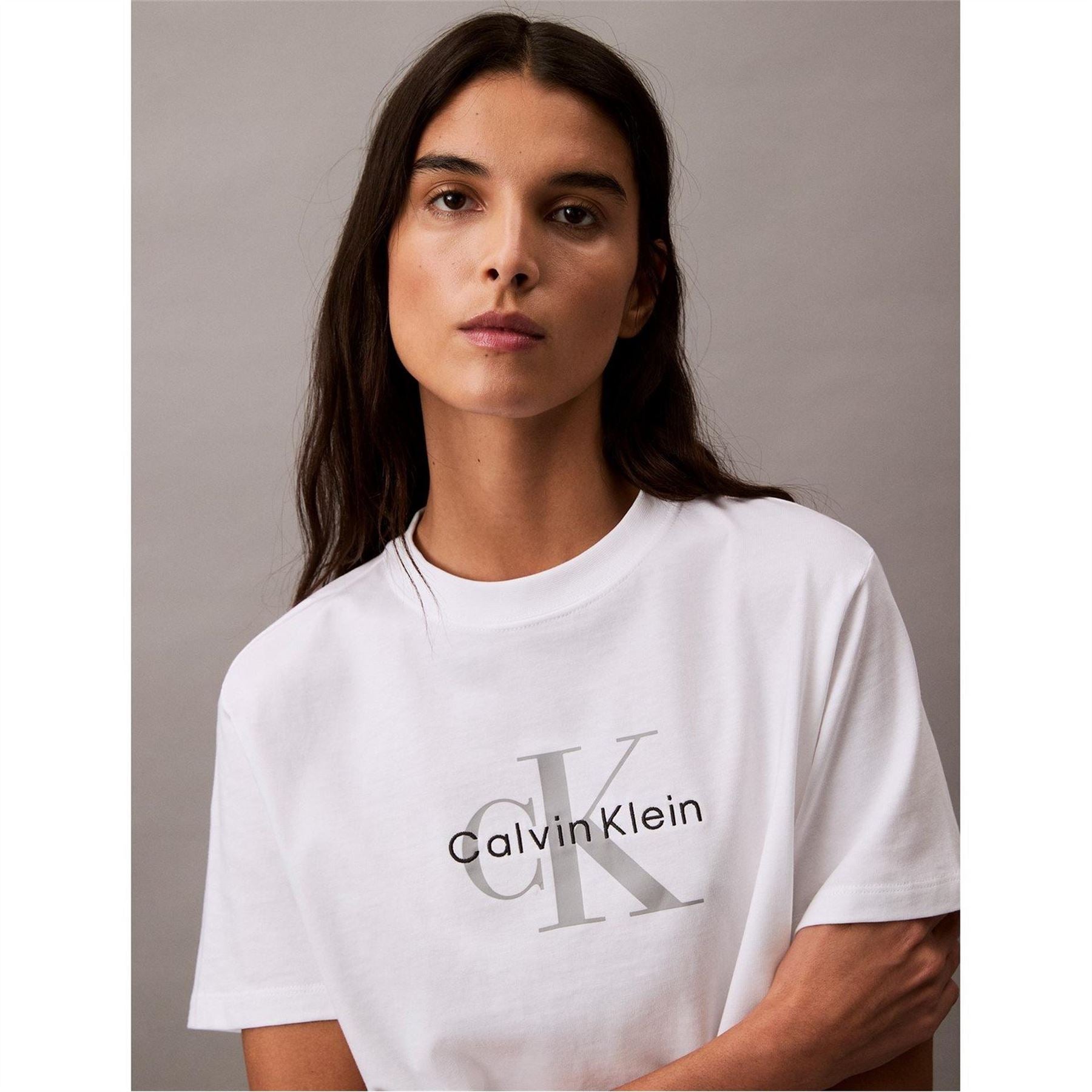 Calvin Klein Jeans Mono Hero Crew Neck Short Sleeve T-Shirt