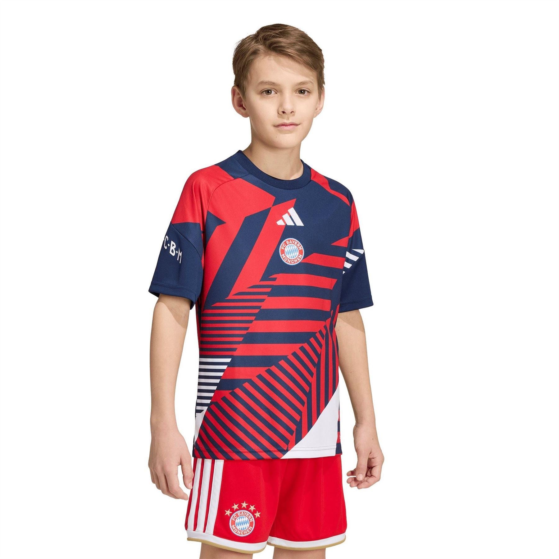 adidas Munich Pre Match Shirt 2026 27 Juniors