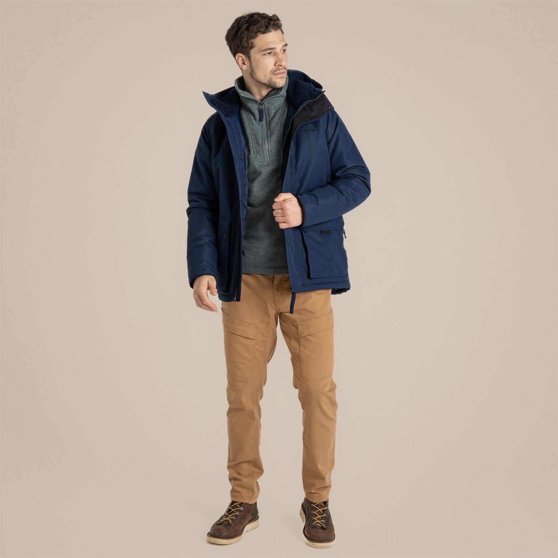 Craghoppers Karst Solid Patterned Flap Pocket Combat Pants
