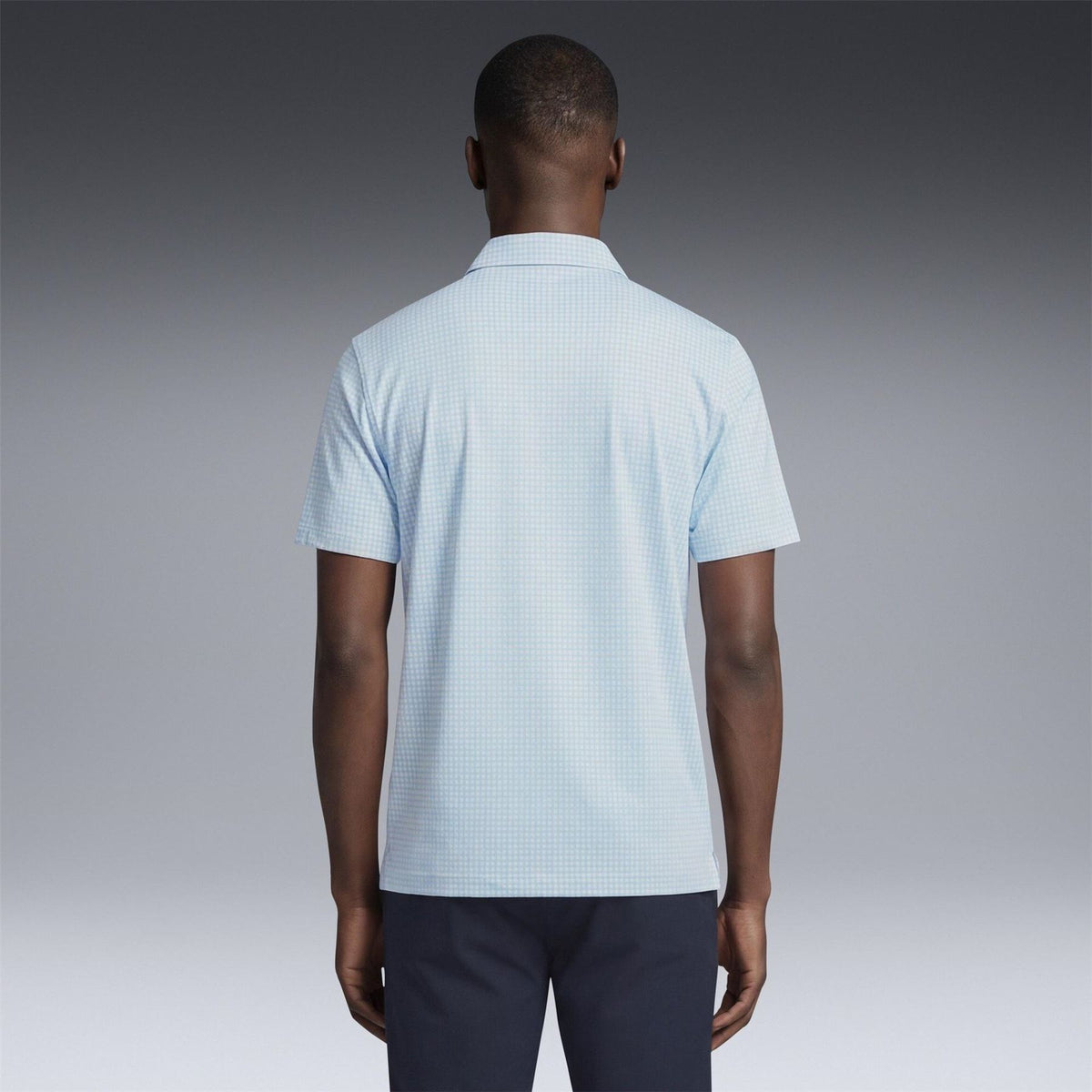Puma Cloudspun Mono Check Short Sleeve Polo Shirt
