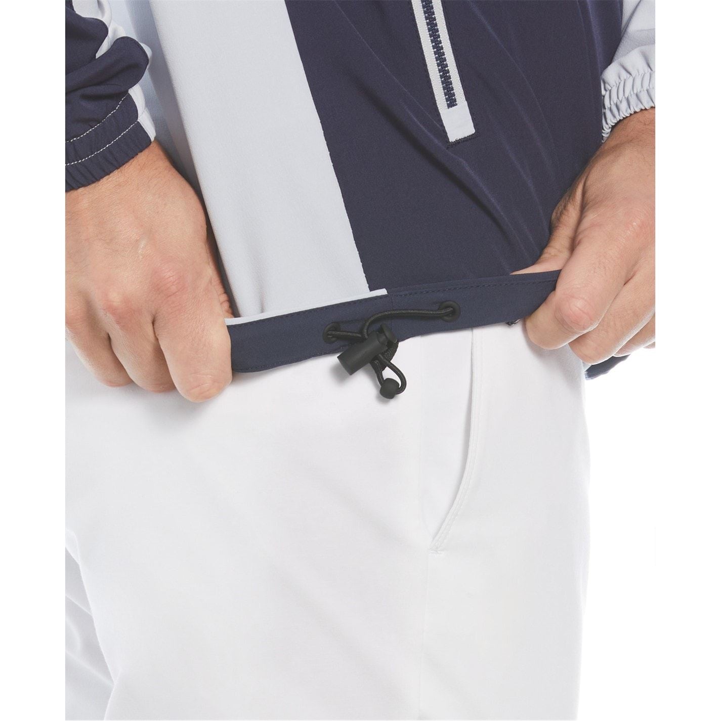 Original Penguin Golf Hooded Windbreaker Relaxed Fit Jacket