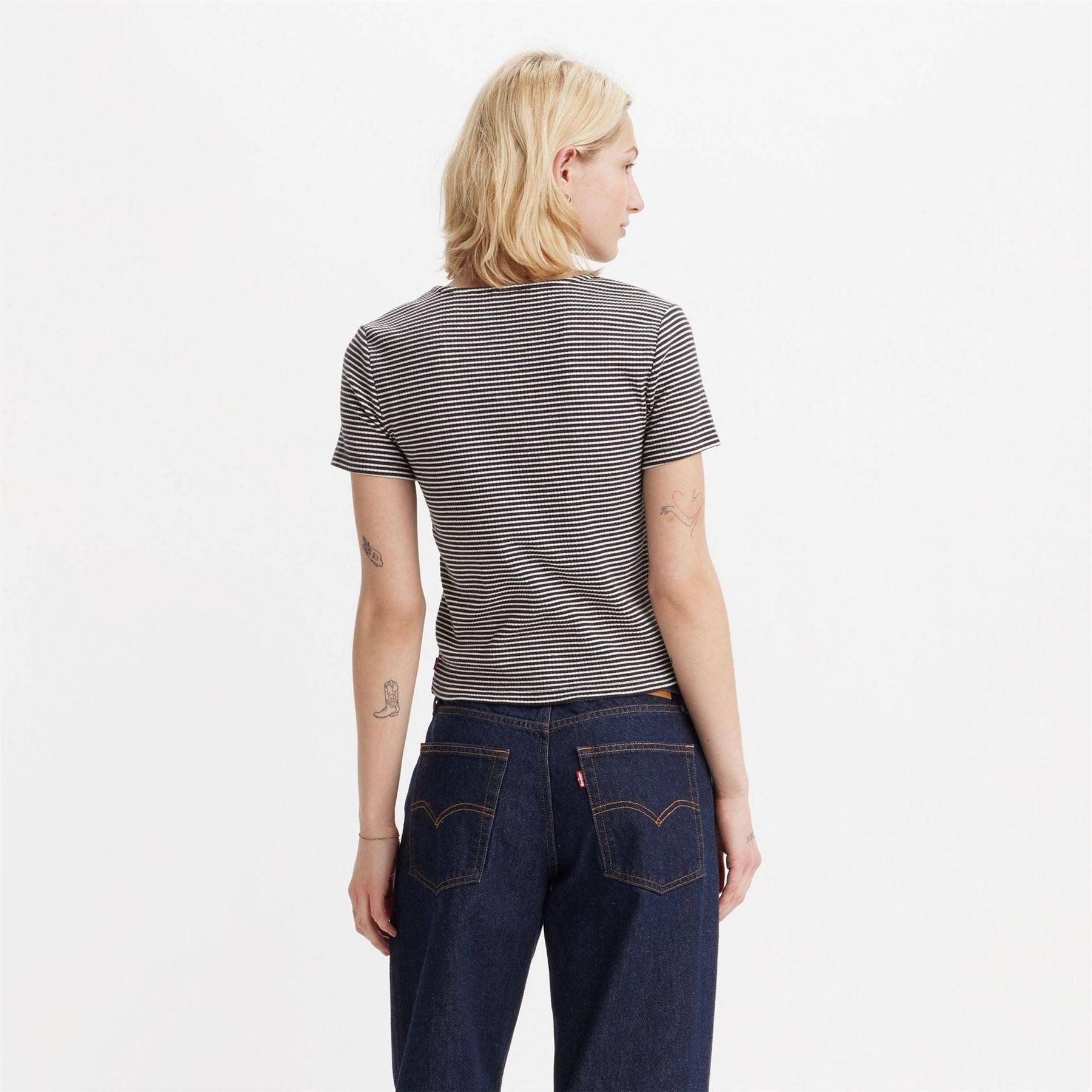Levis Sleeve Striped T-Shirt