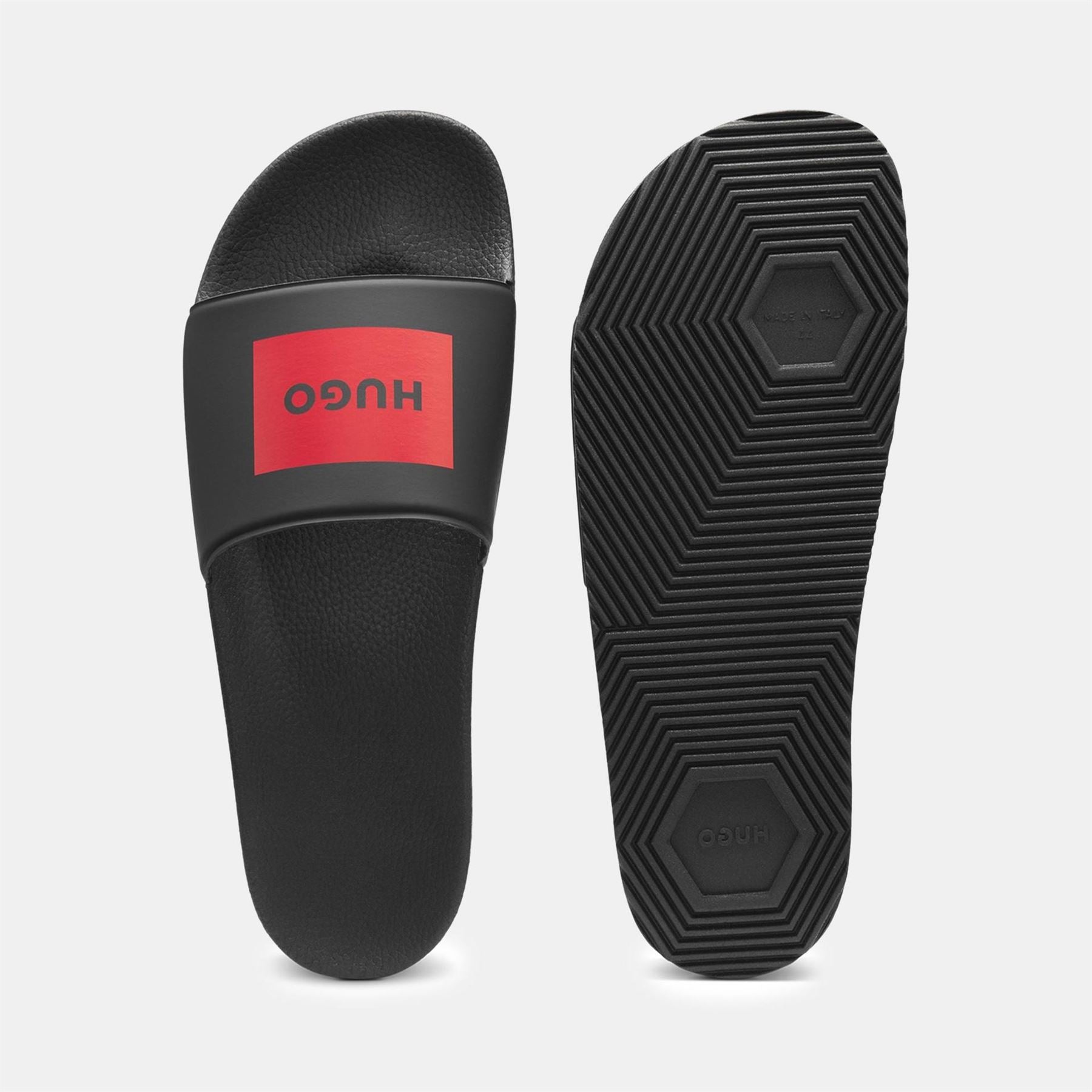 Hugo Iconic Sliders With Logo Detail