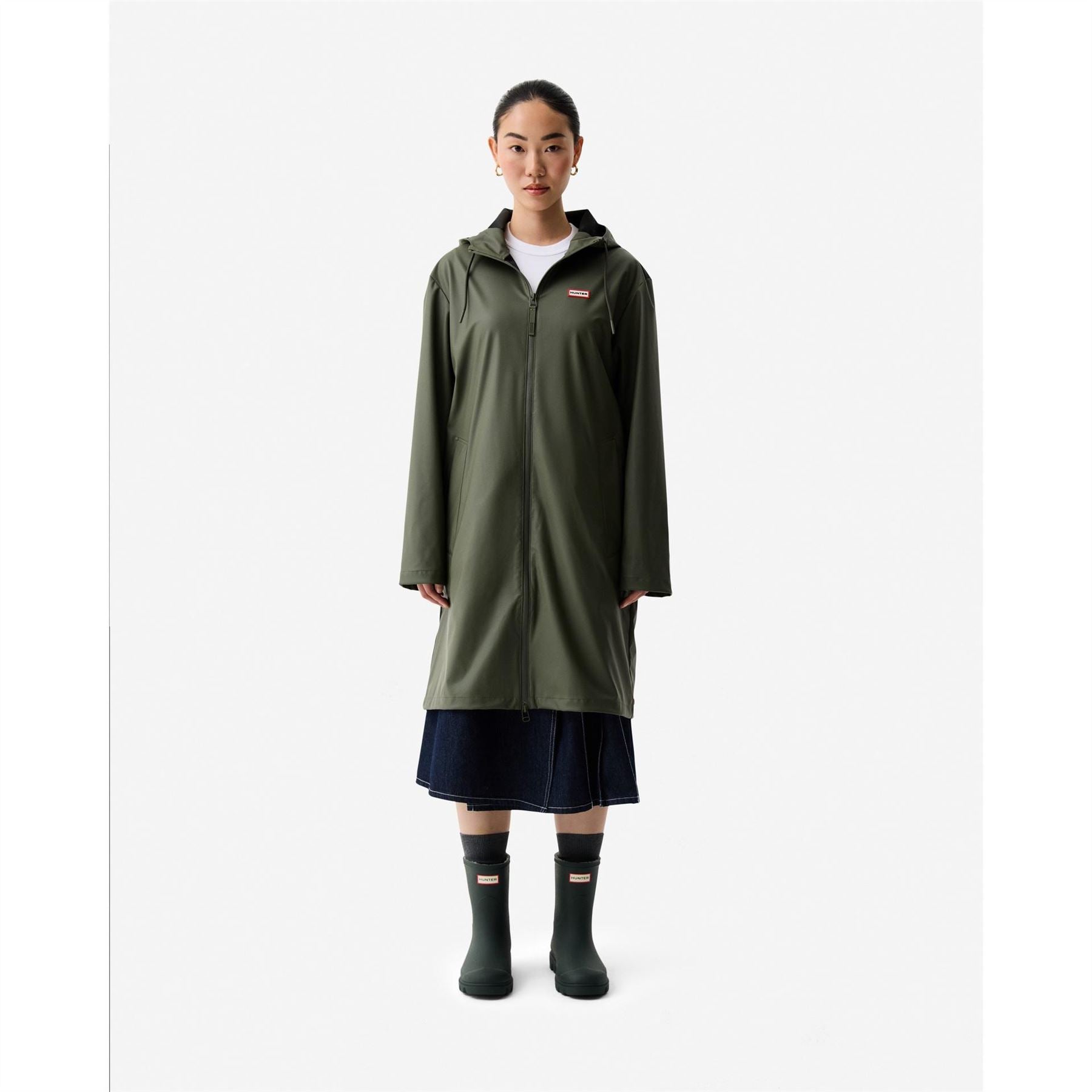 Hunter Andrea Waterproof Lightweight Rain Anorak